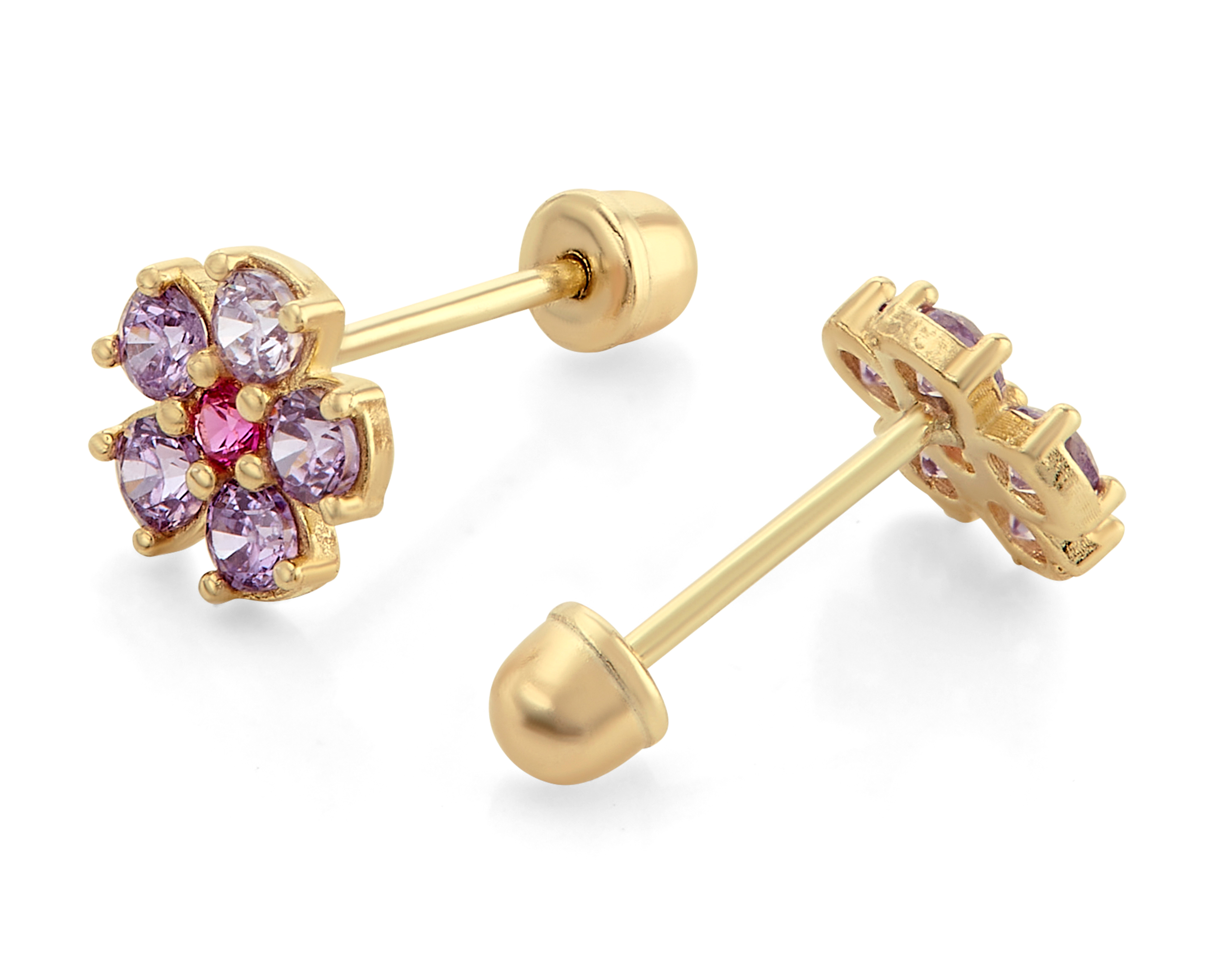 Foto 2 | Foto 2 | Broqueles de Oro 10K Sabelli