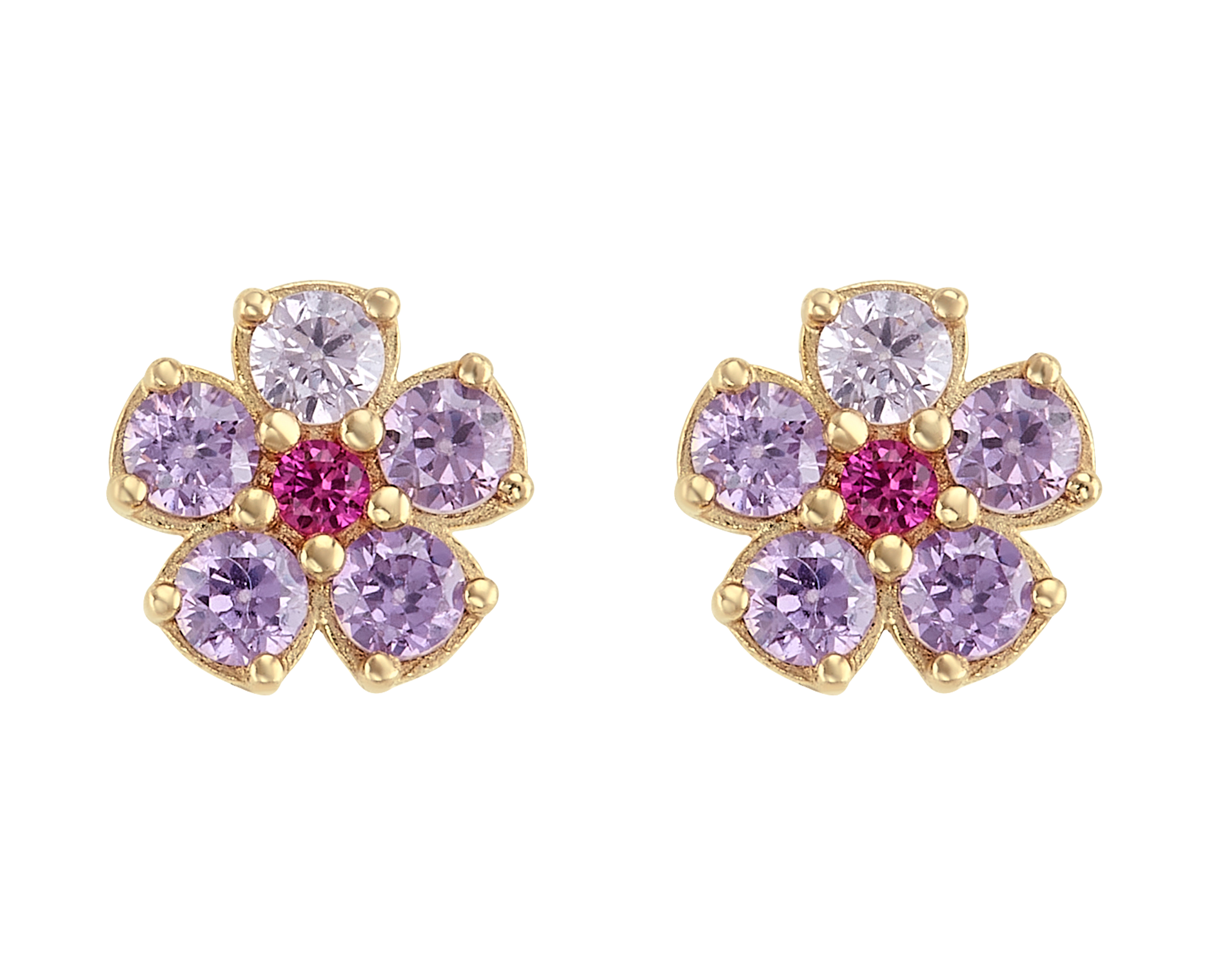 Foto 4 pulgar | Foto 3 | Broqueles de Oro 10K Sabelli