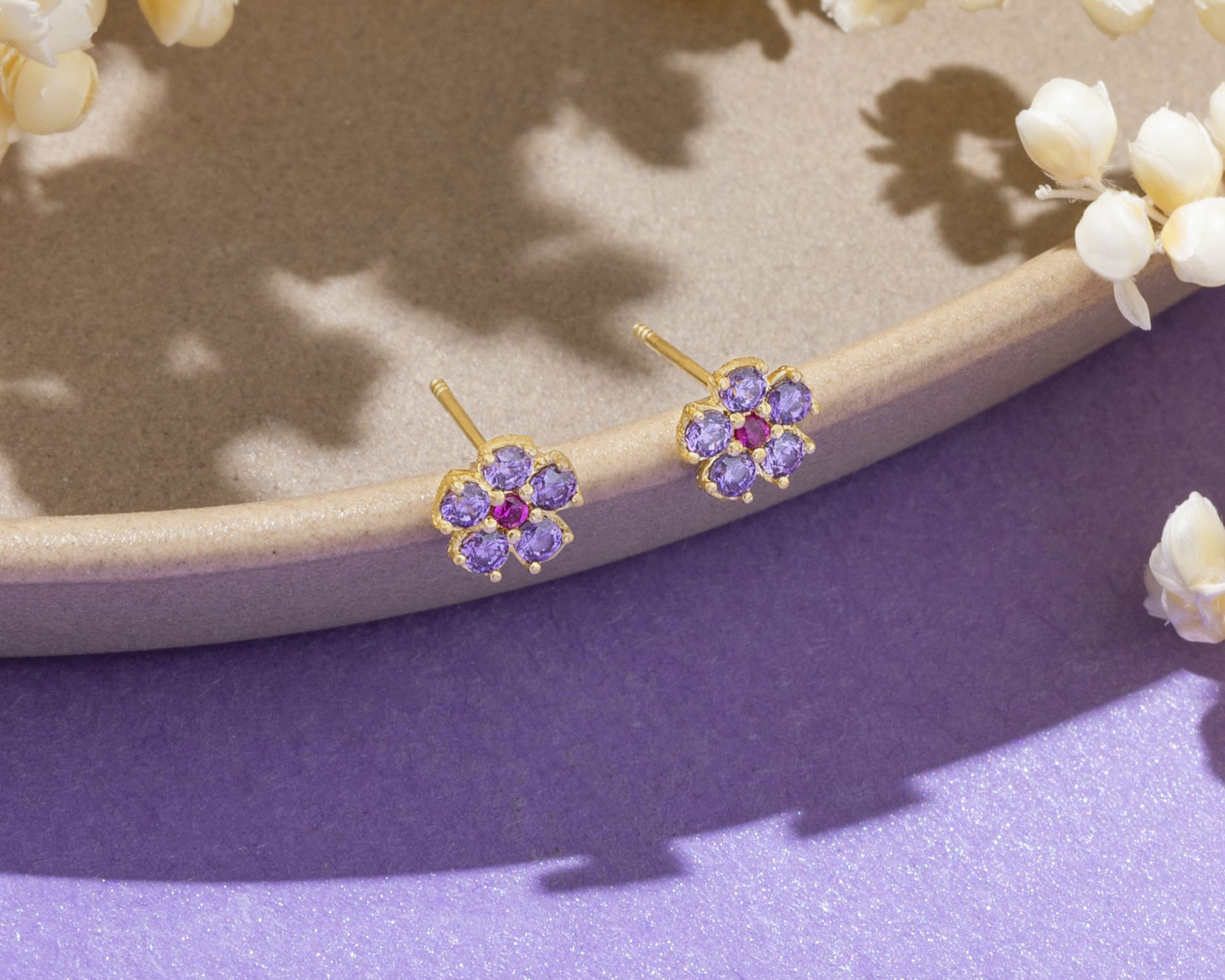 Foto 5 pulgar | Foto 4 | Broqueles de Oro 10K Sabelli