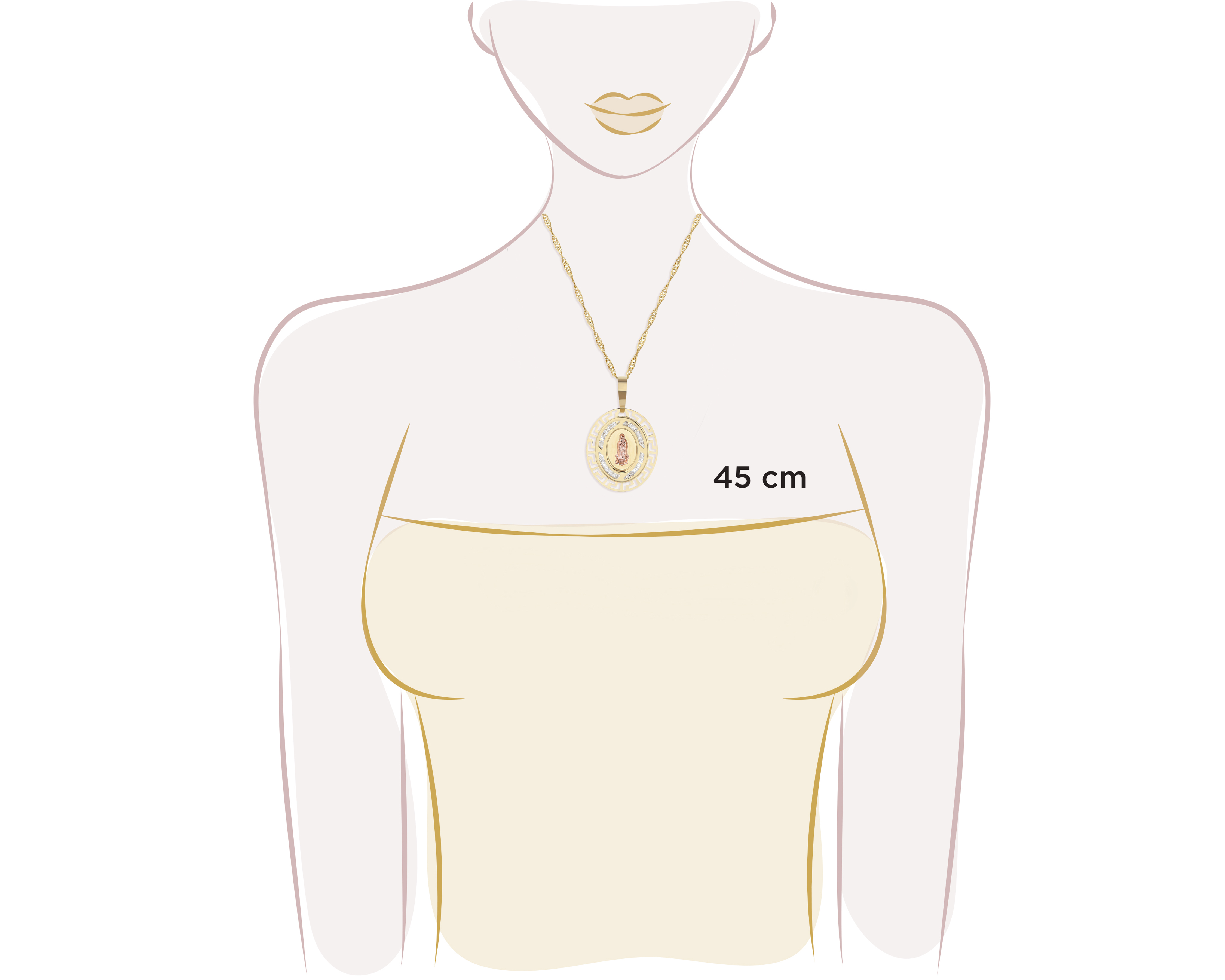 Foto 5 | Foto 5 | Collar de Oro 10K Sabelli