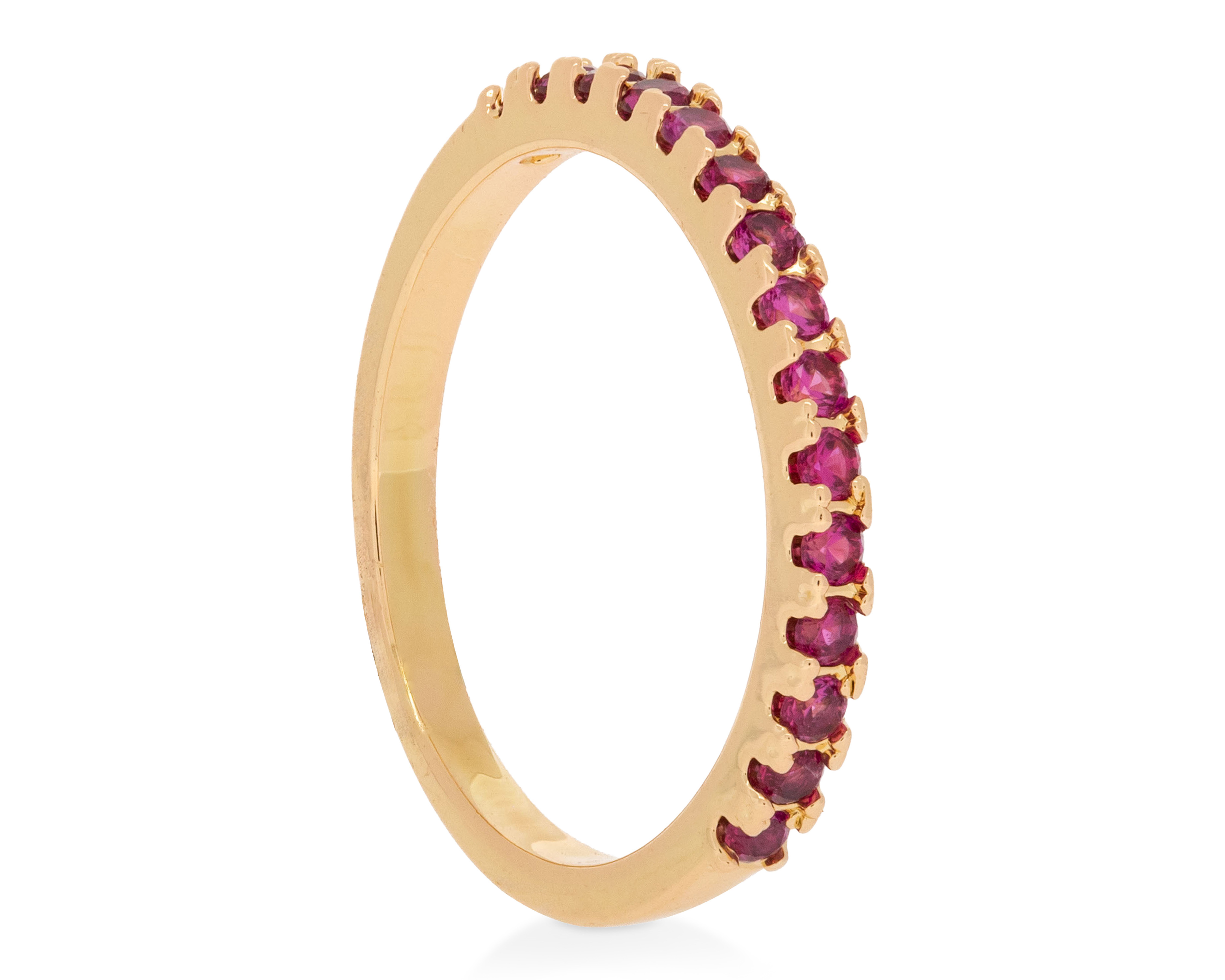 Anillo de Chapa de Oro 18K Nro. 7
