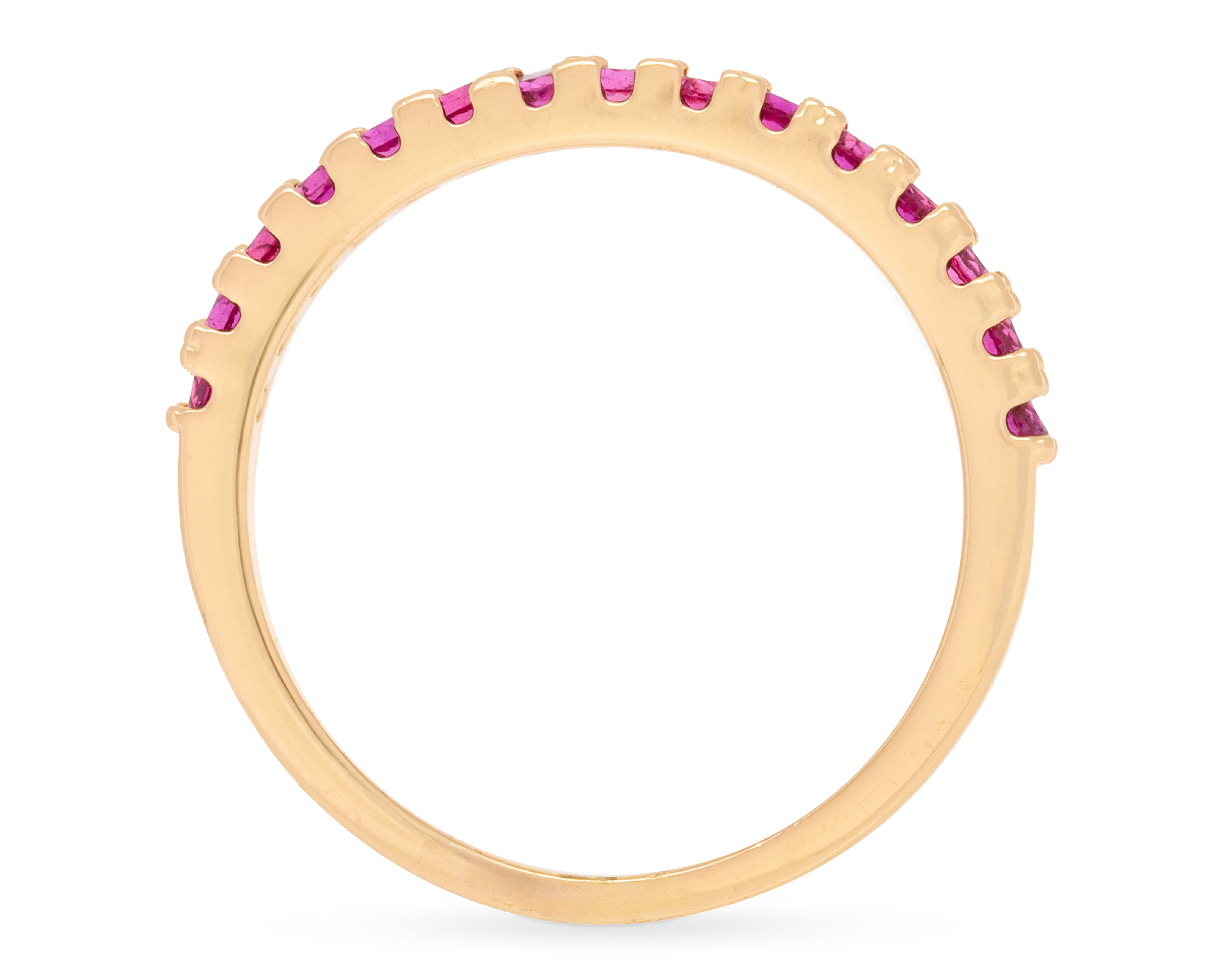 Foto 4 pulgar | Foto 3 | Anillo de Chapa de Oro 18K Nro. 7