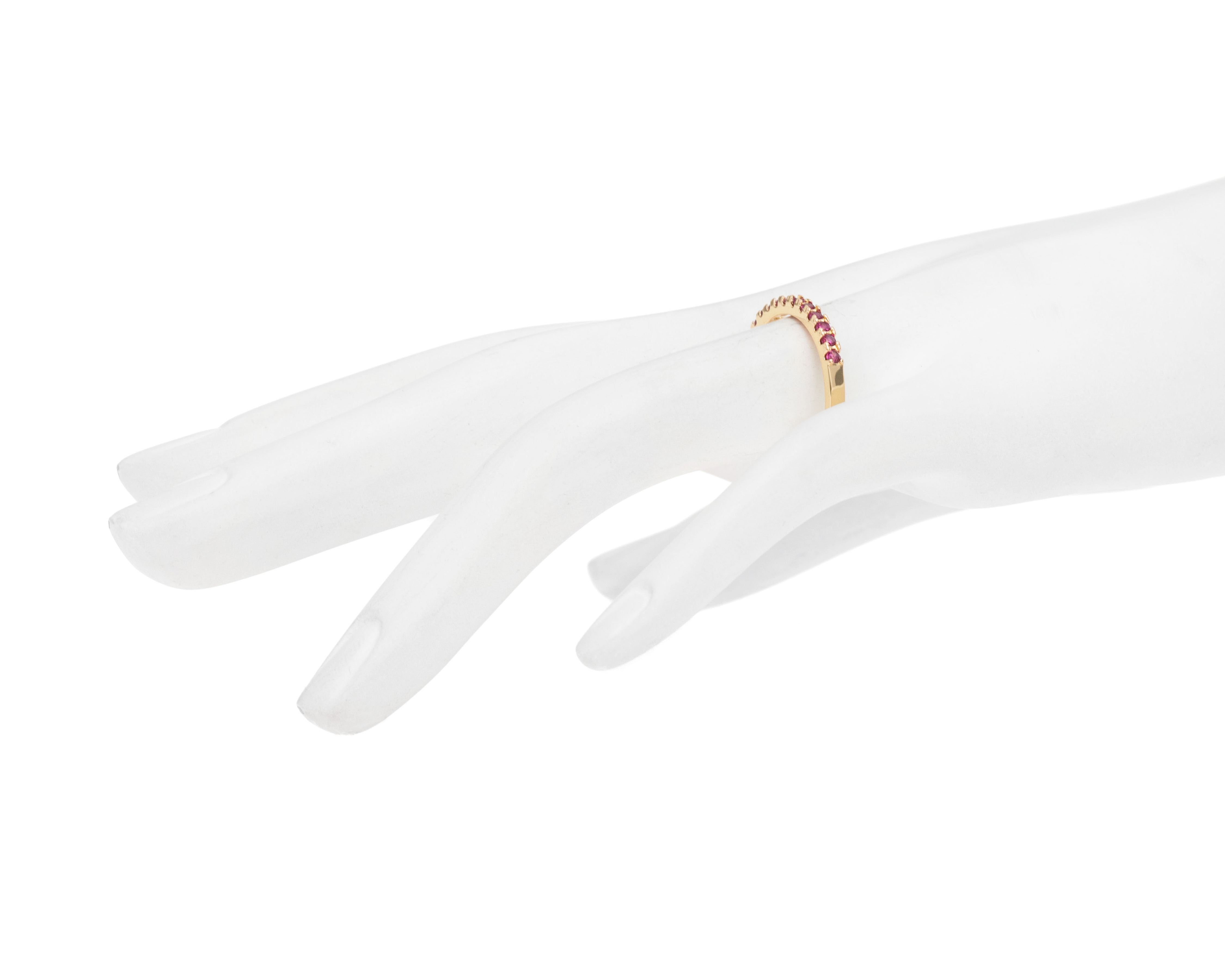 Foto 5 pulgar | Foto 4 | Anillo de Chapa de Oro 18K Nro. 7