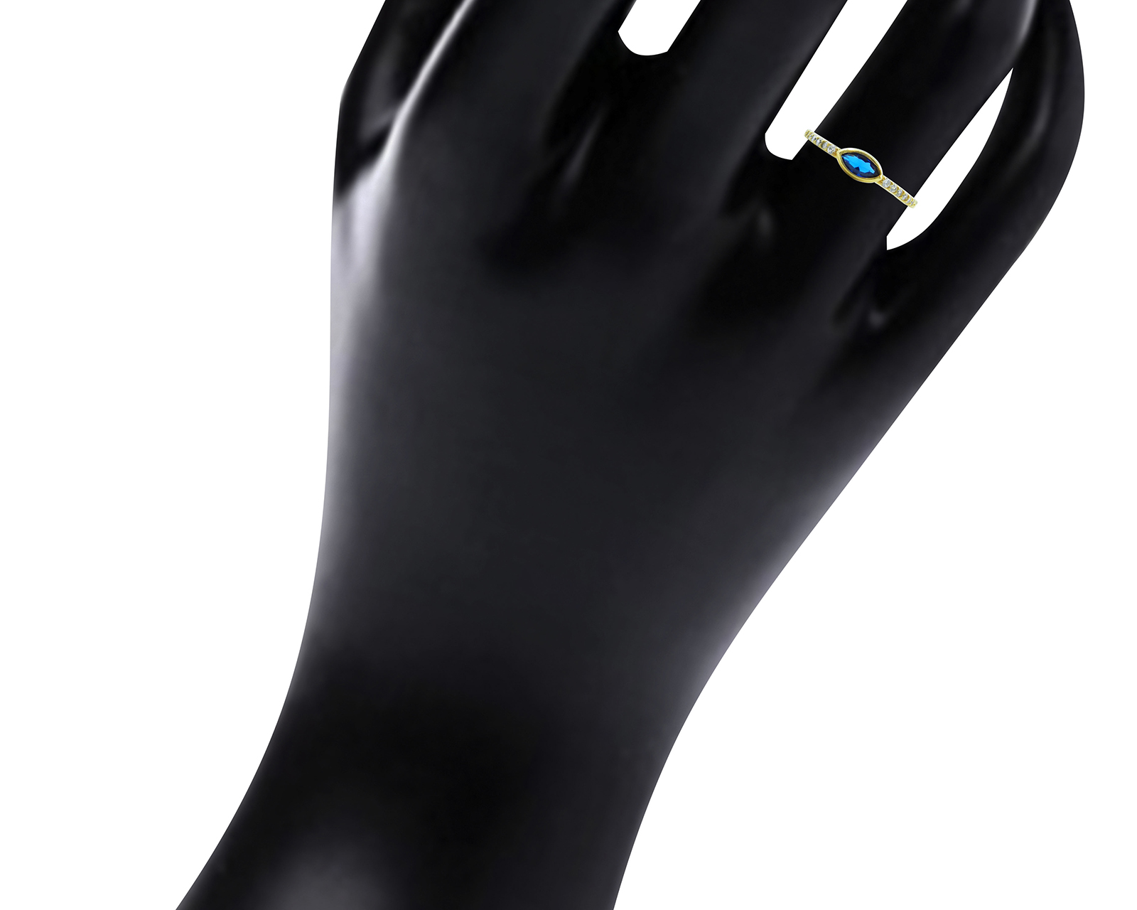 Foto 6 pulgar | Foto 5 | Anillo de Chapa de Oro 18K Nro. 8