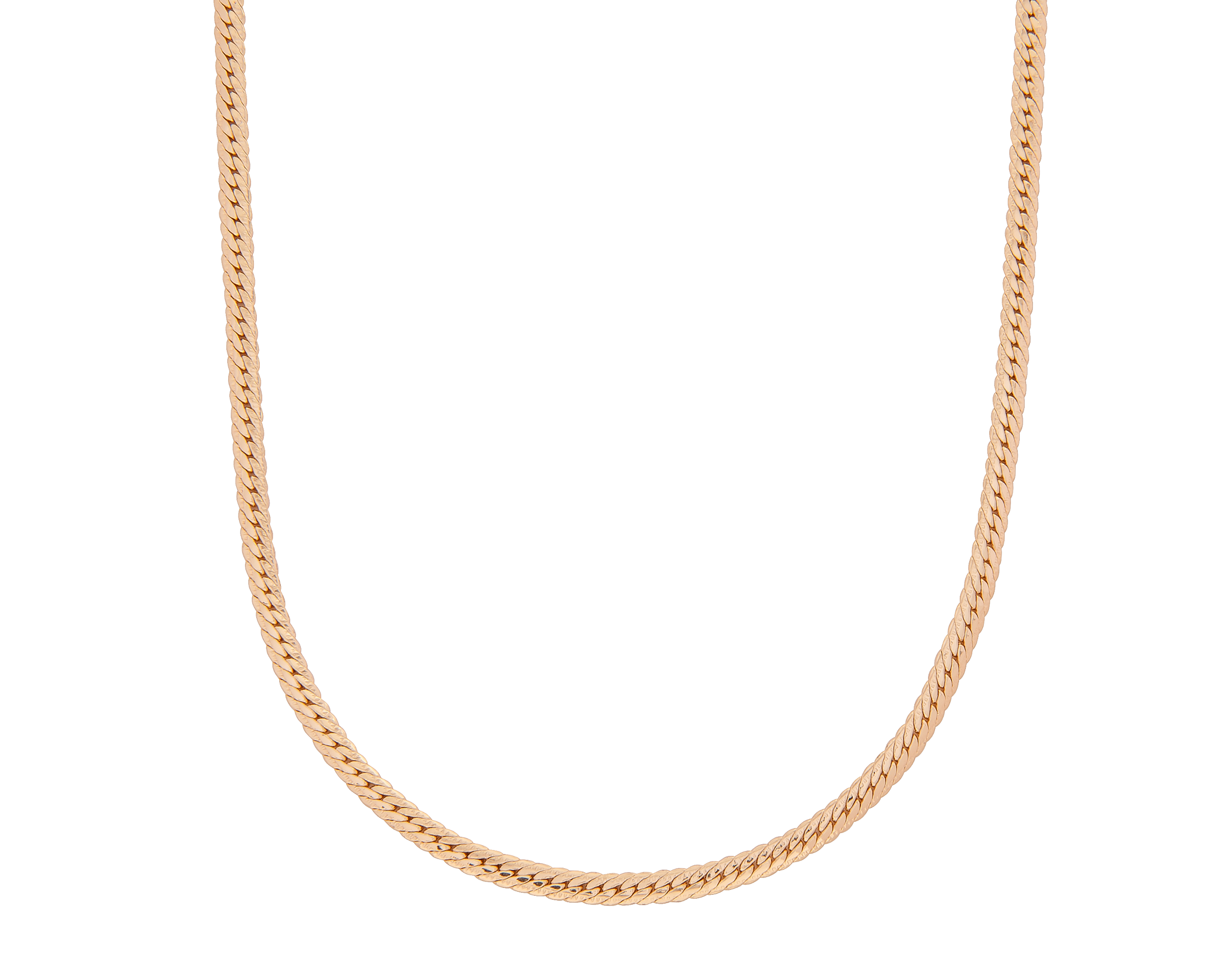 Collar Chapa de Oro 18K Frassinoro