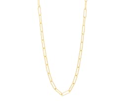 Cadena de Chapa de Oro Allu