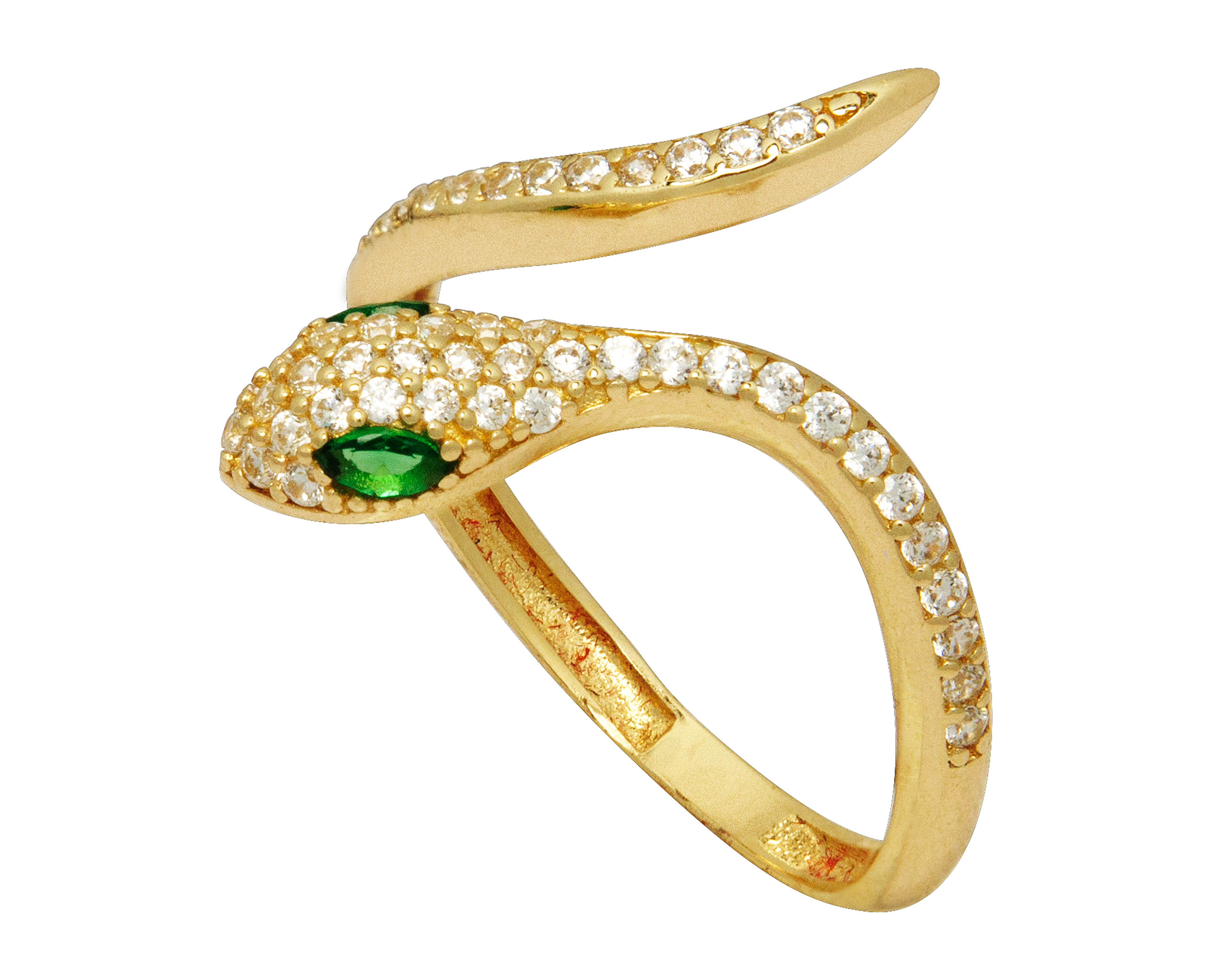 Anillo Serpiente de Oro 10K Moments Talla 8