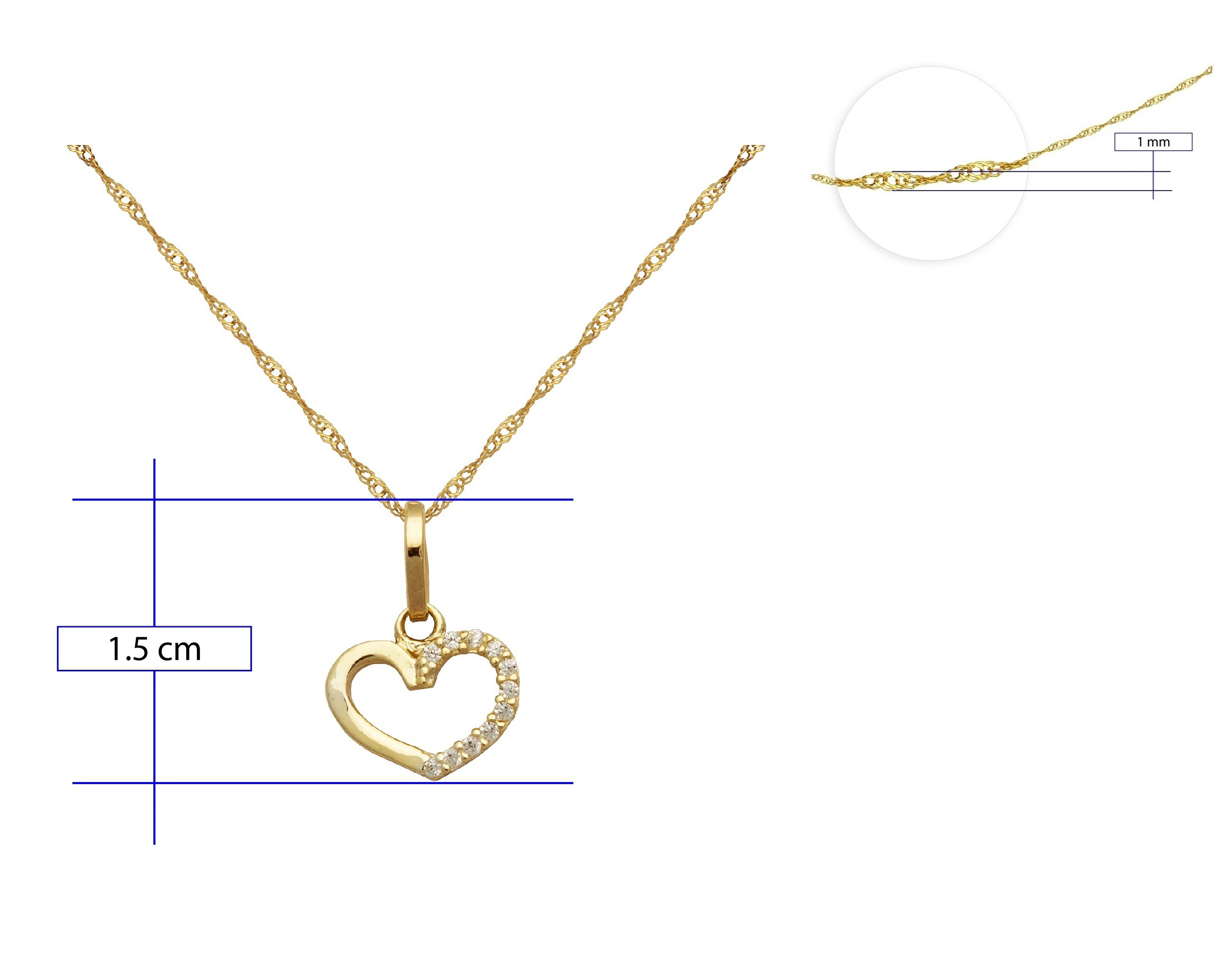 Foto 6 | Foto 6 | Collar de Oro 14K Moments