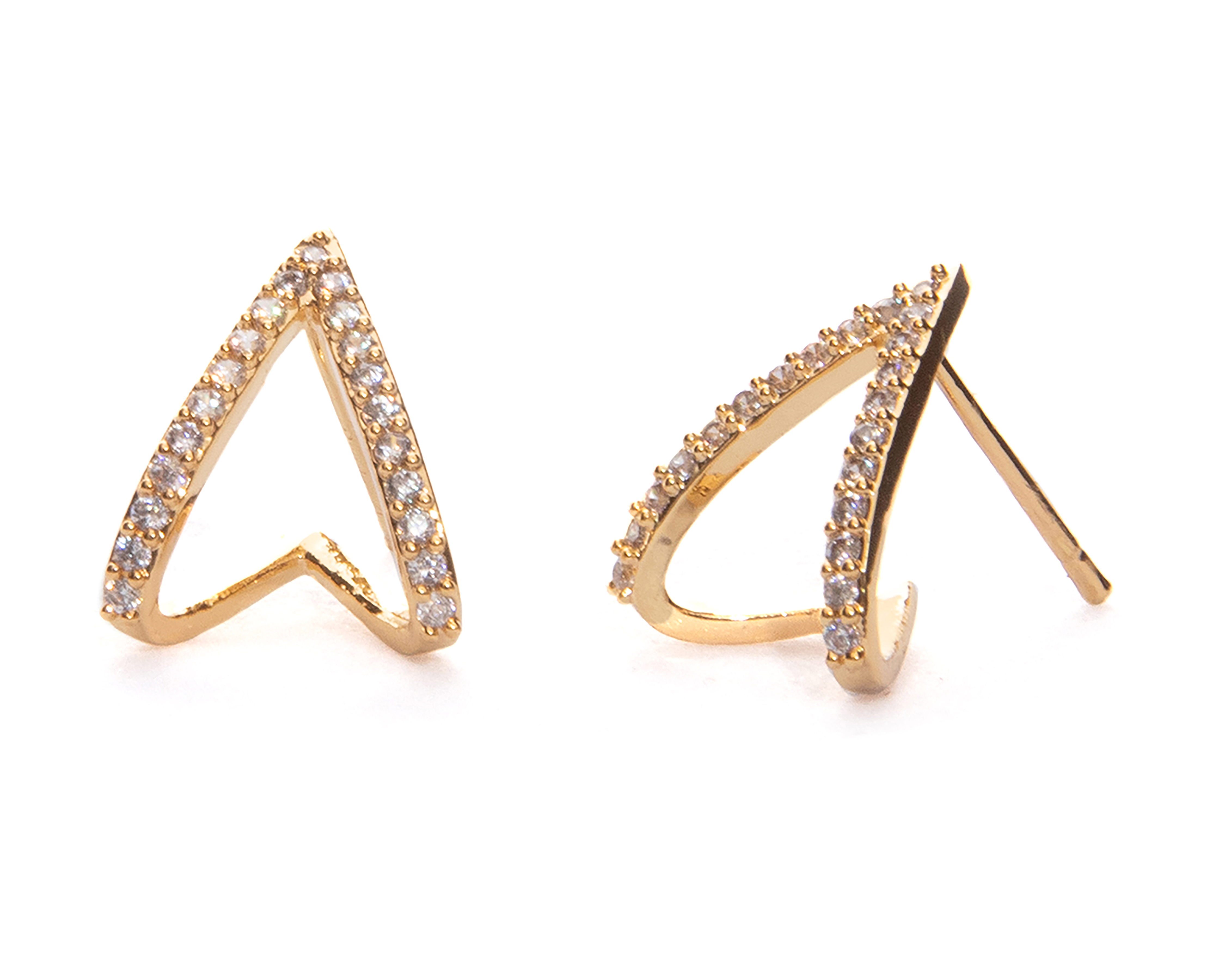 Arracadas de Oro 18K Girondela