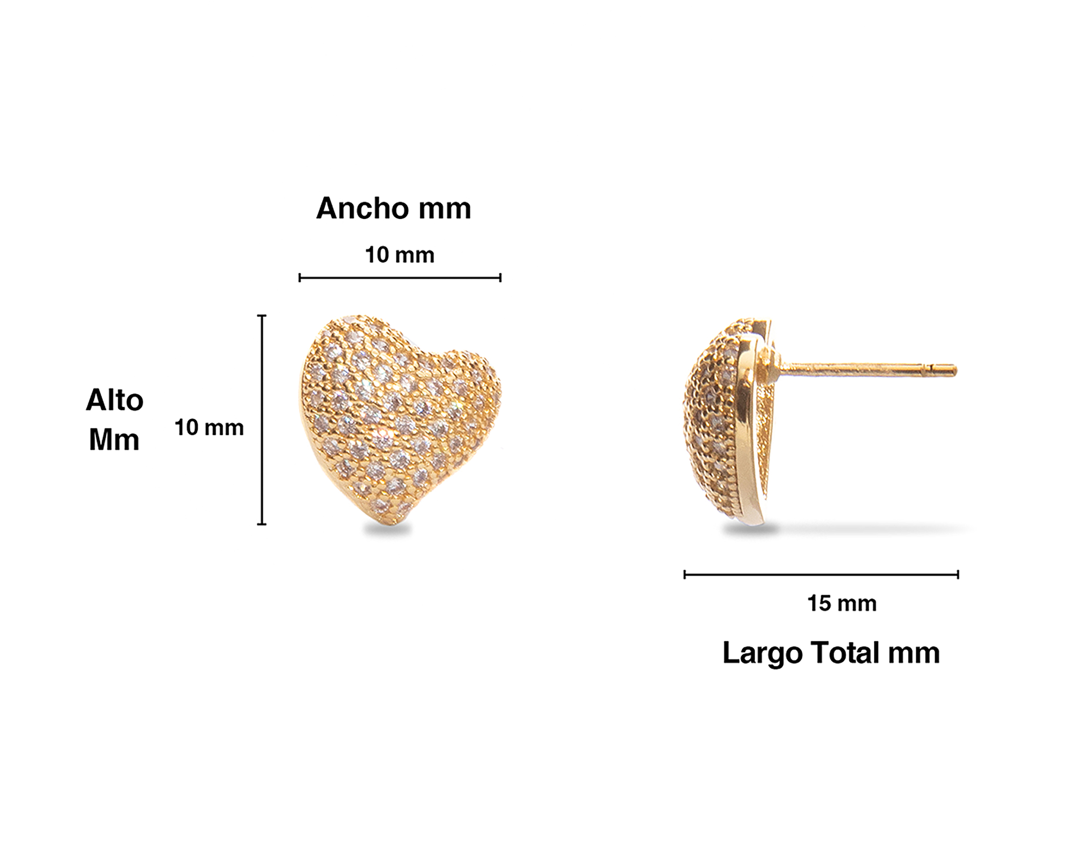 Foto 4 pulgar | Foto 3 | Aretes de Oro 18K Girondela
