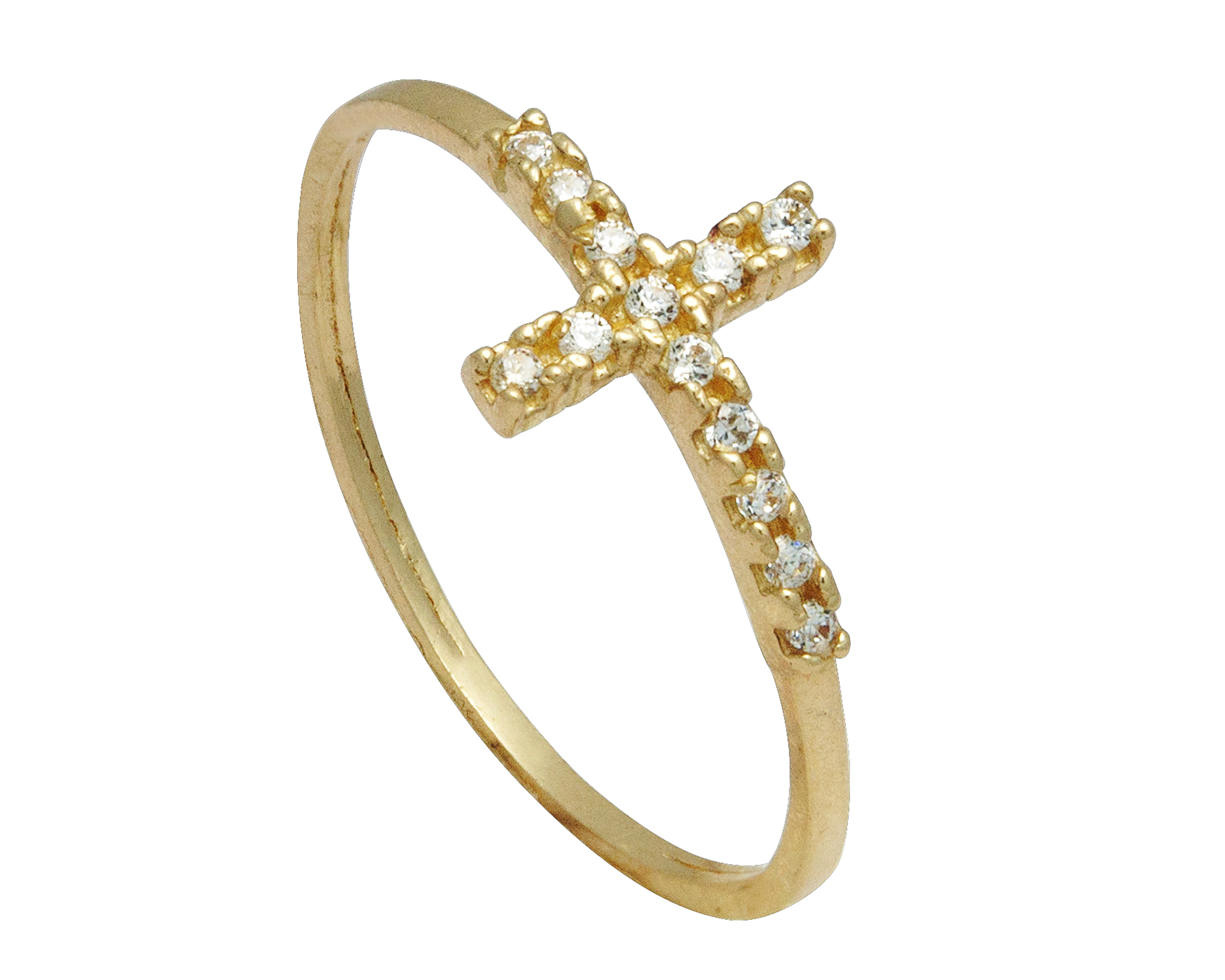 Anillo de Oro 10K Sentimientos Talla 7