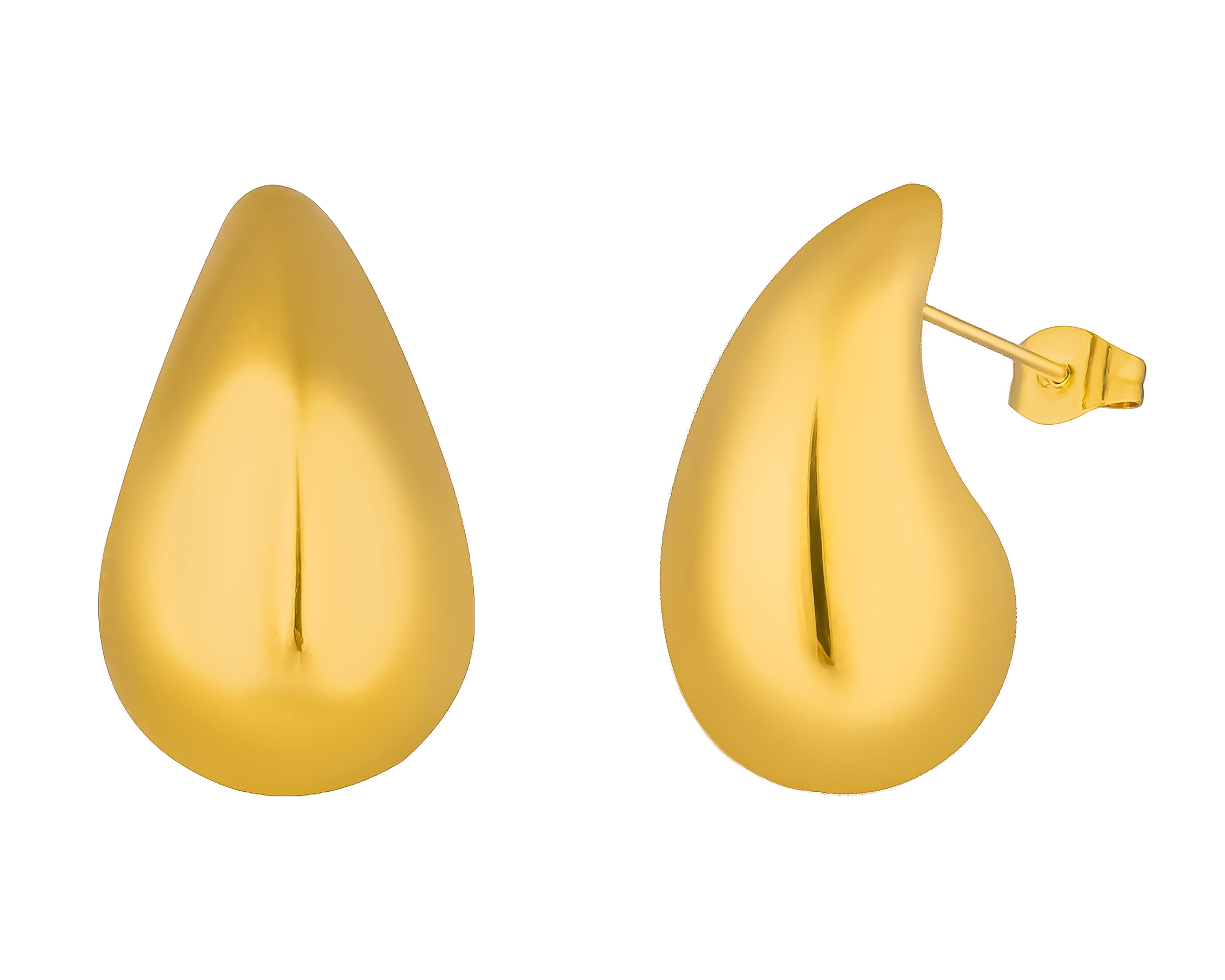 Foto 3 pulgar | Foto 2 | Aretes de Acero Inoxidable Jennifer Lopez