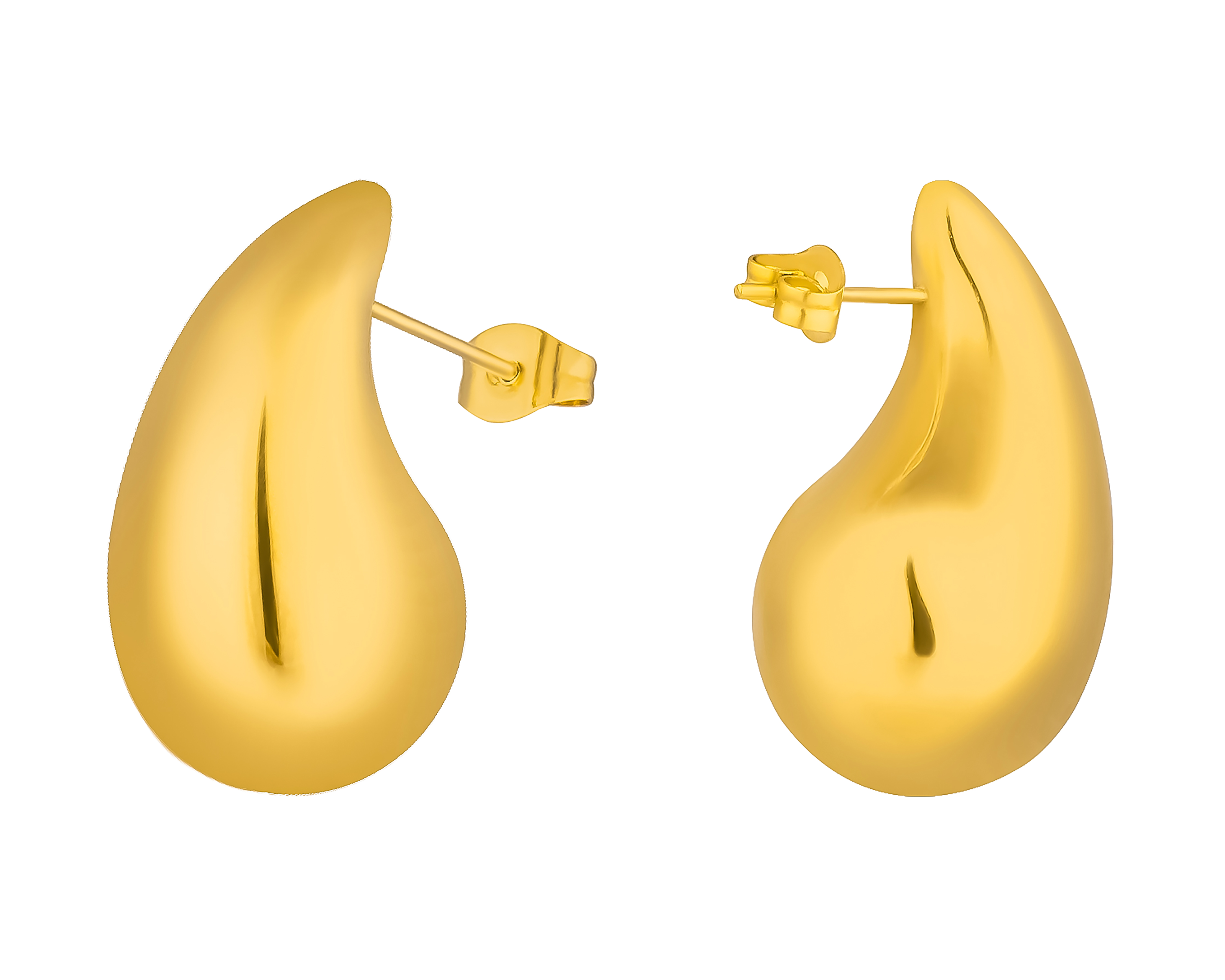 Foto 4 pulgar | Foto 3 | Aretes de Acero Inoxidable Jennifer Lopez