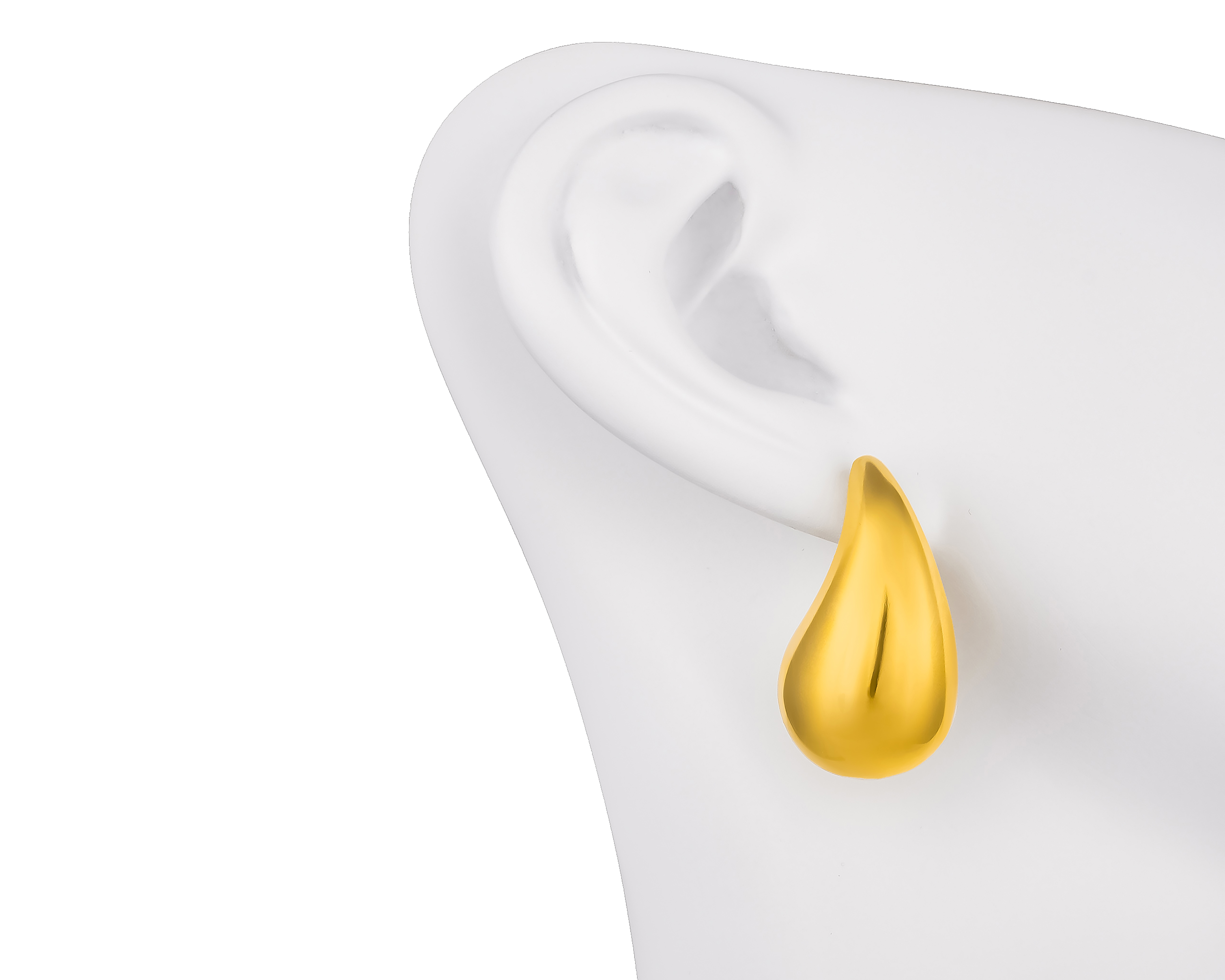 Foto 6 pulgar | Foto 5 | Aretes de Acero Inoxidable Jennifer Lopez