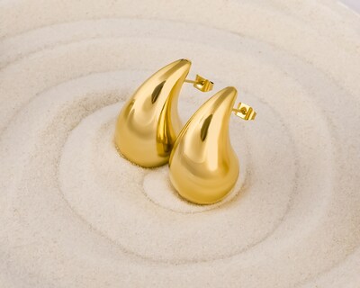 Foto 6 | Foto 6 | Aretes de Acero Inoxidable Jennifer Lopez