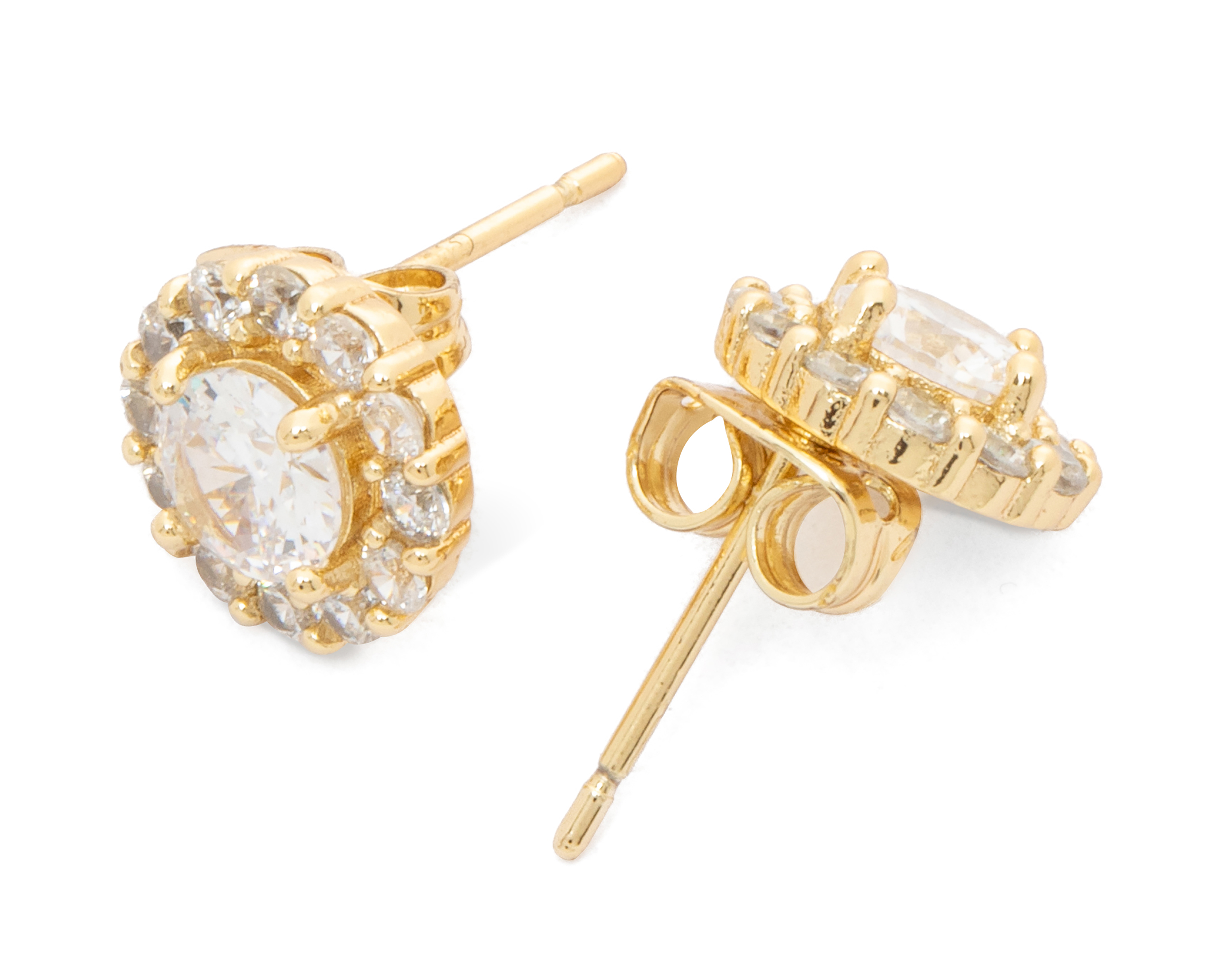 Foto 2 | Foto 2 | Aretes de Chapa de Oro 18K Plafer