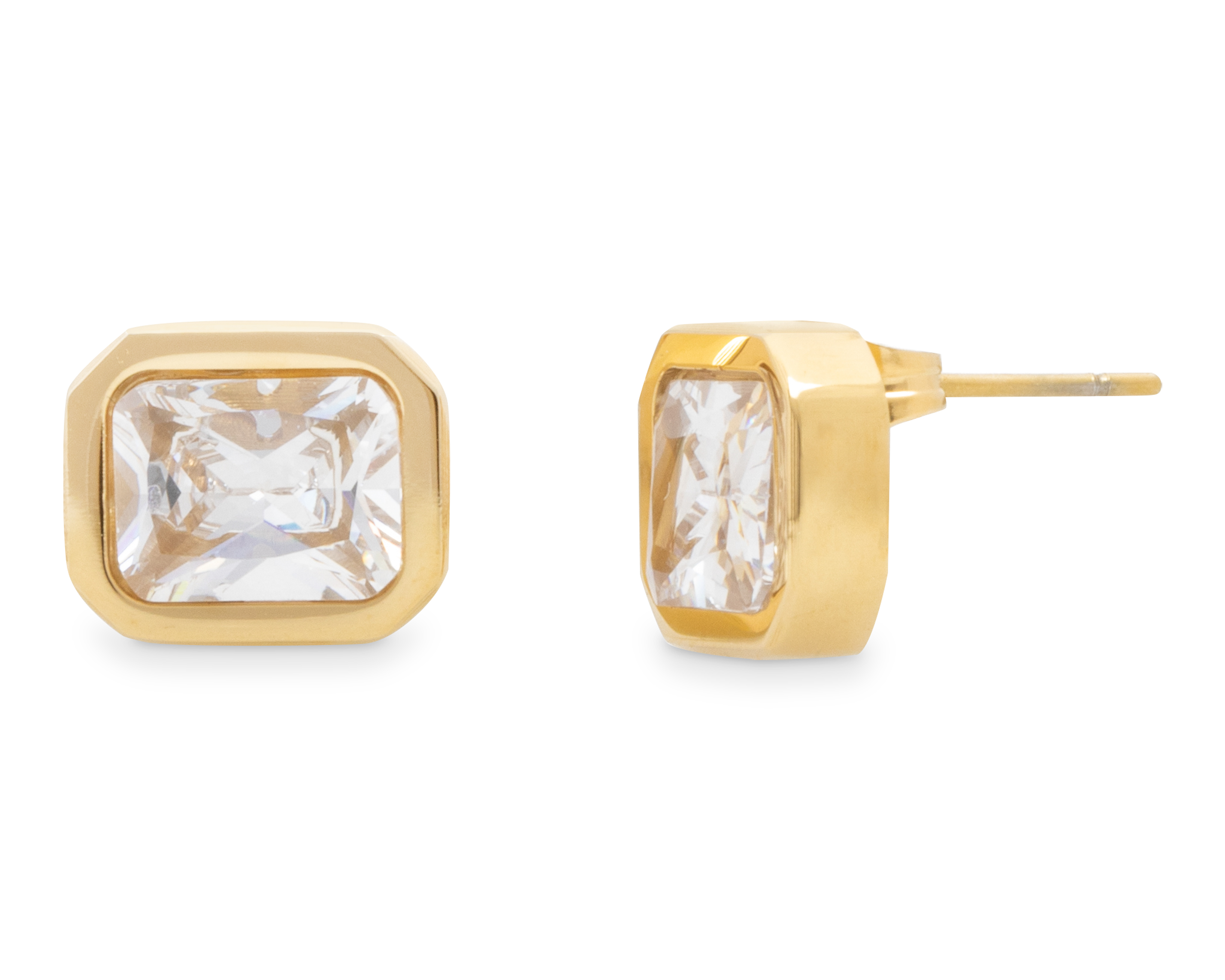 Aretes de Acero Inoxidable Jennifer Lopez