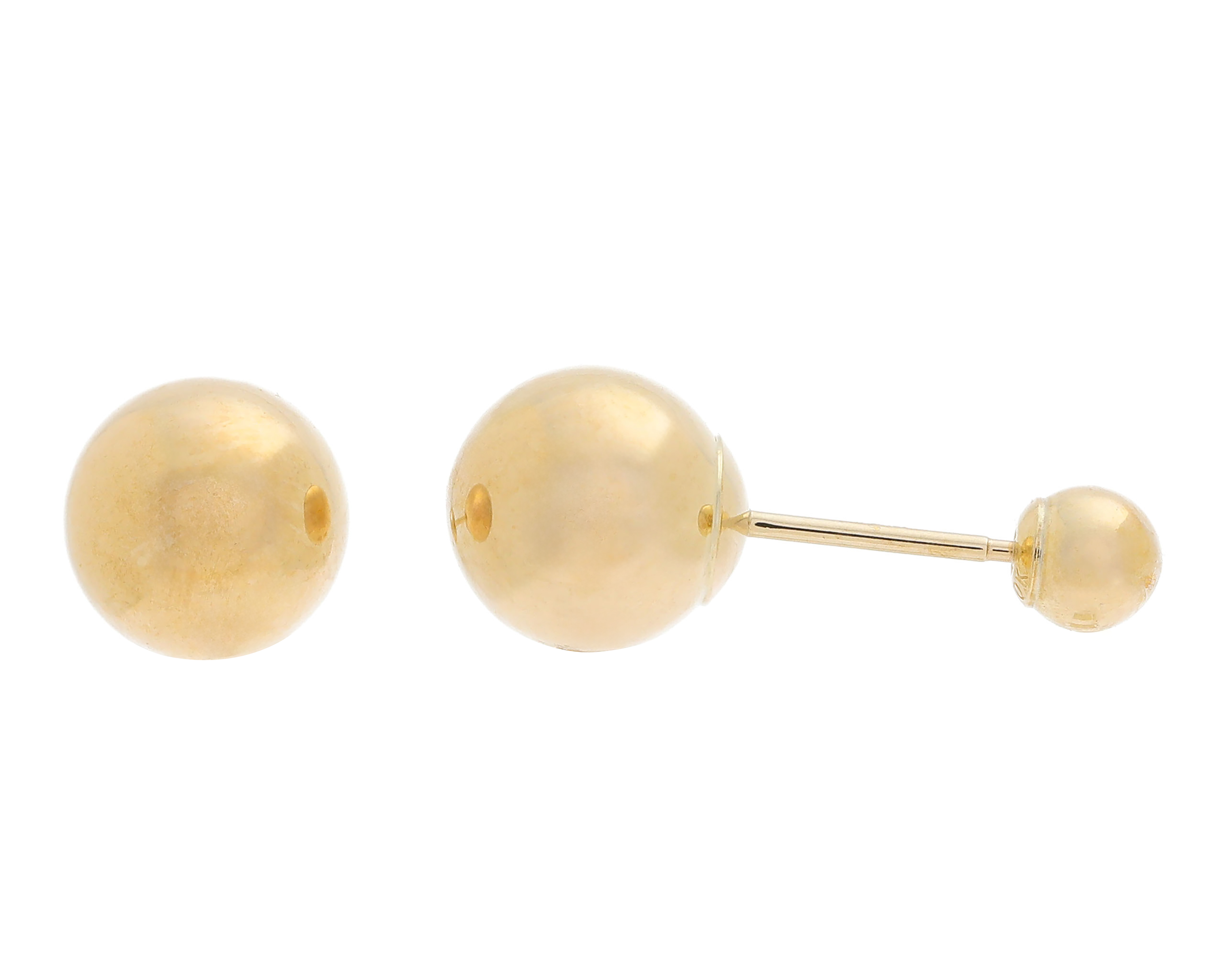 Broqueles de Oro 10K Sabelli