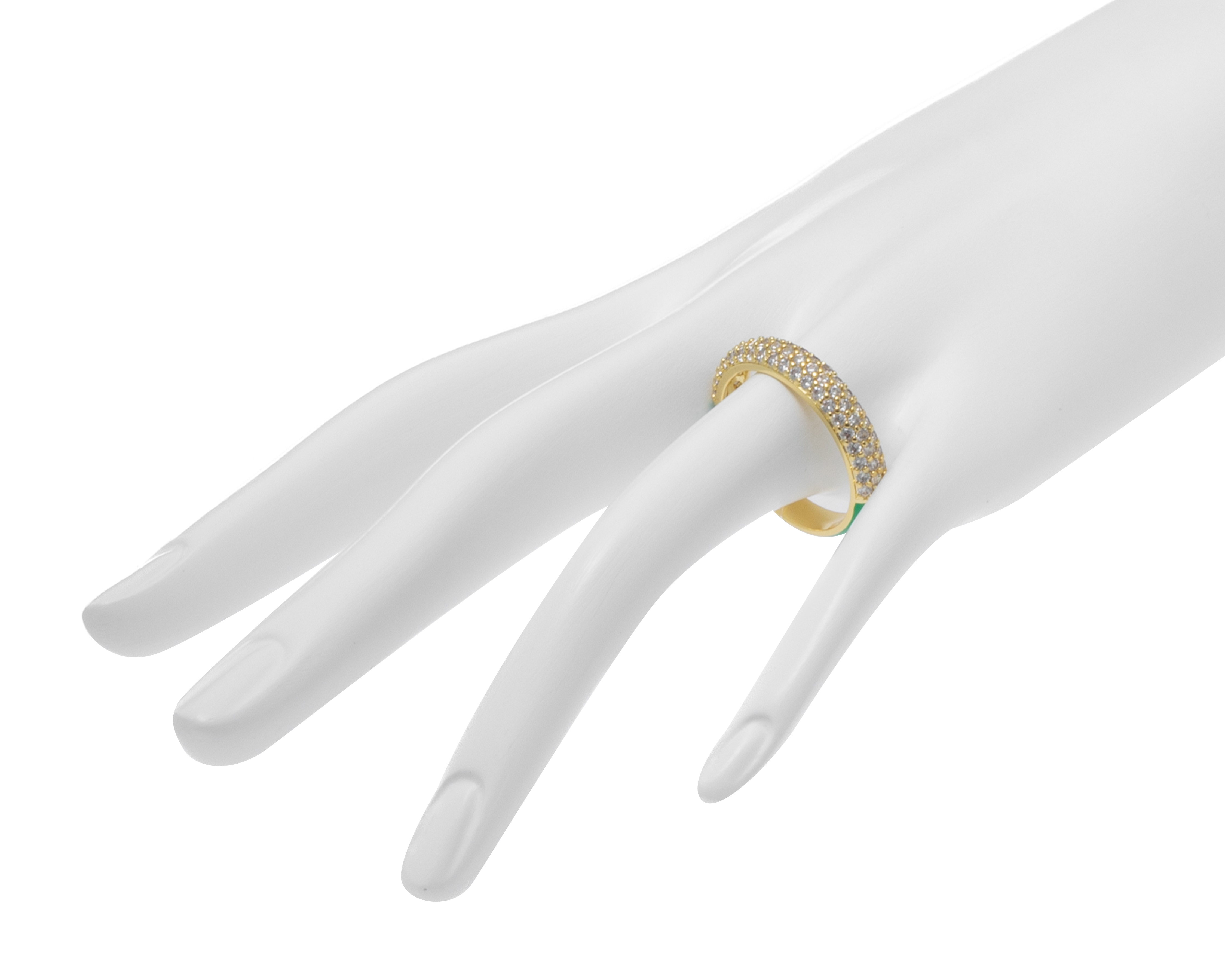 Foto 5 | Foto 5 | Anillo Chapa de Oro 18k Zhefan 8-8.5