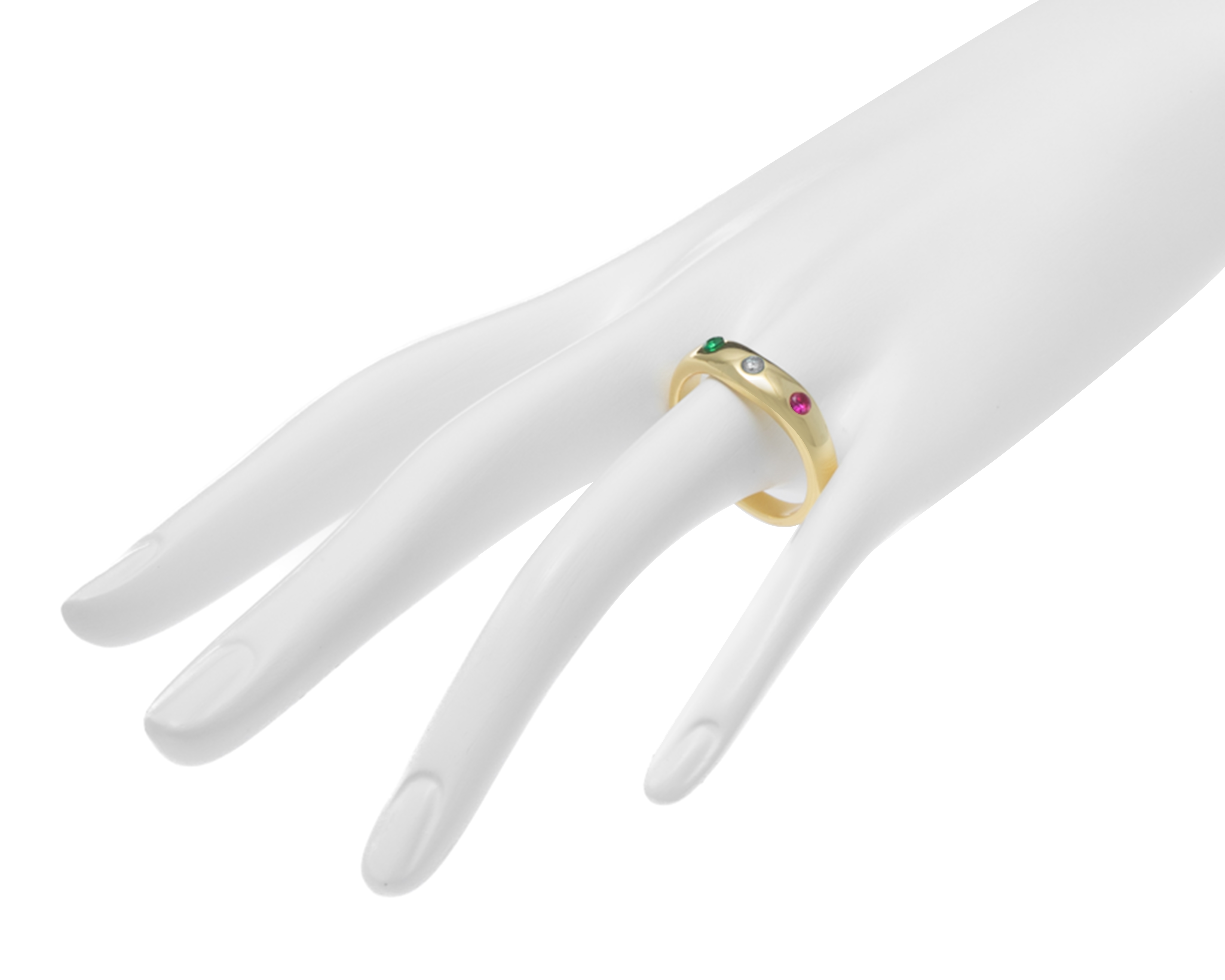 Foto 5 | Foto 5 | Anillo Chapa de Oro 18k Zhefan 8-8.5