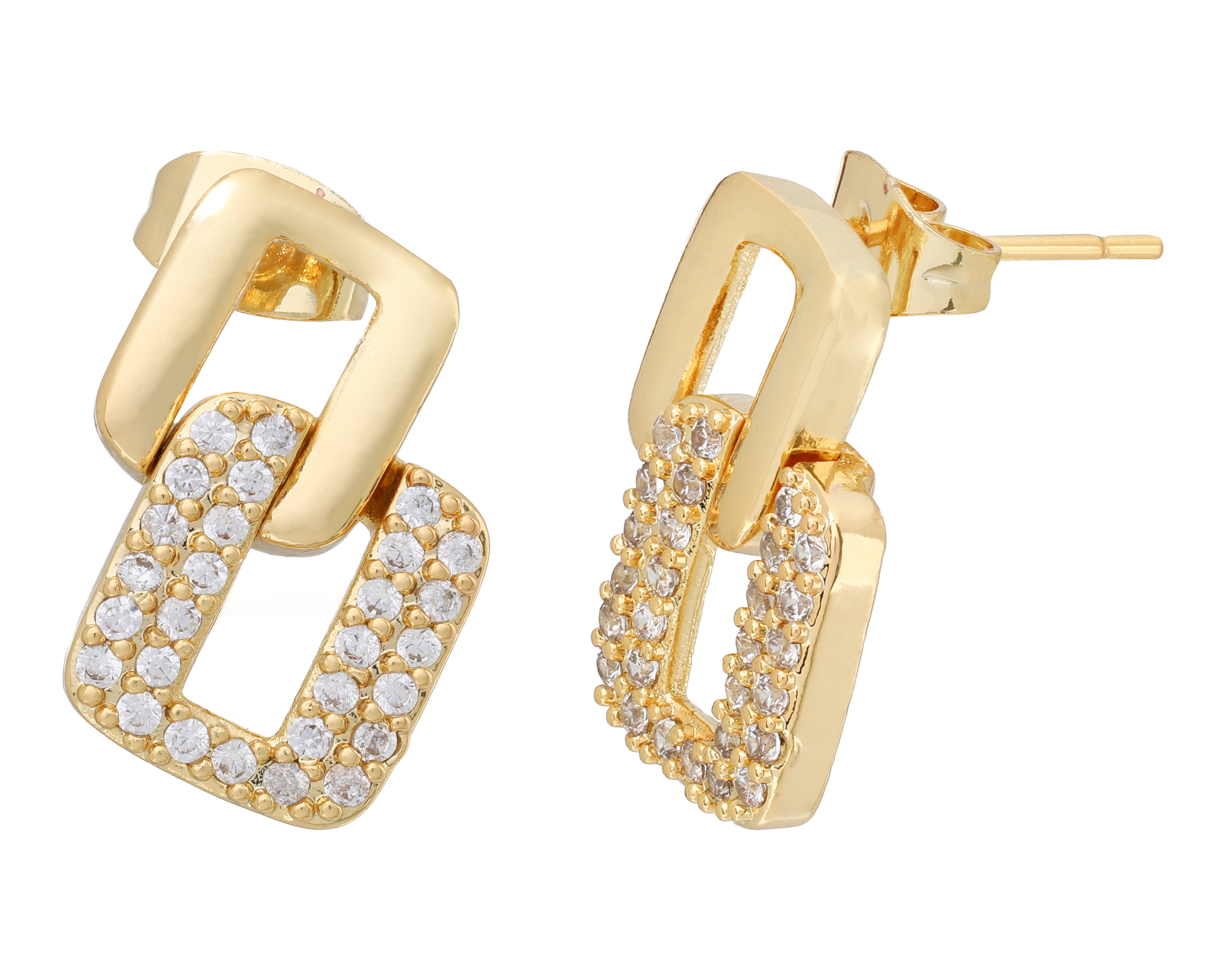 Foto 3 pulgar | Foto 2 | Aretes de Acero Inoxidable Tique