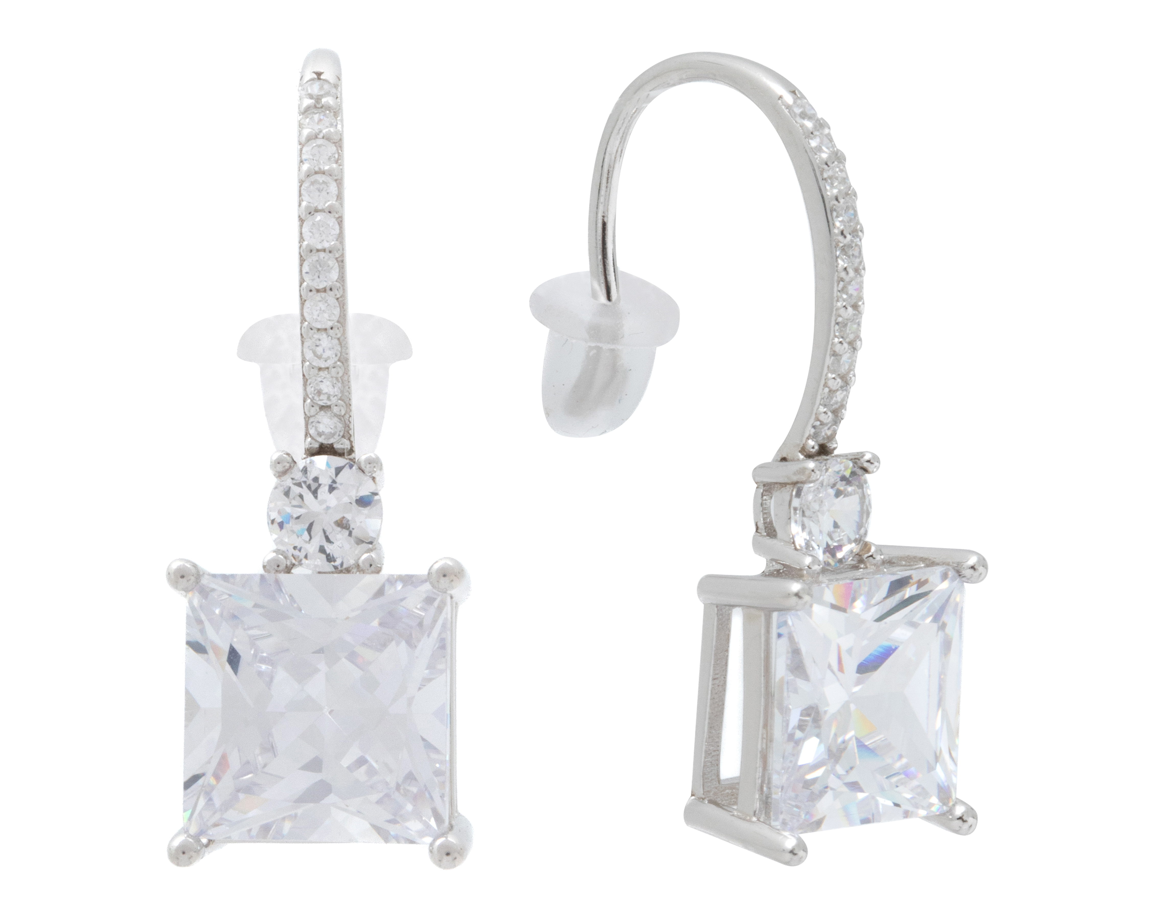 Foto 2 pulgar | Foto 1 | Aretes de Plata Sahara