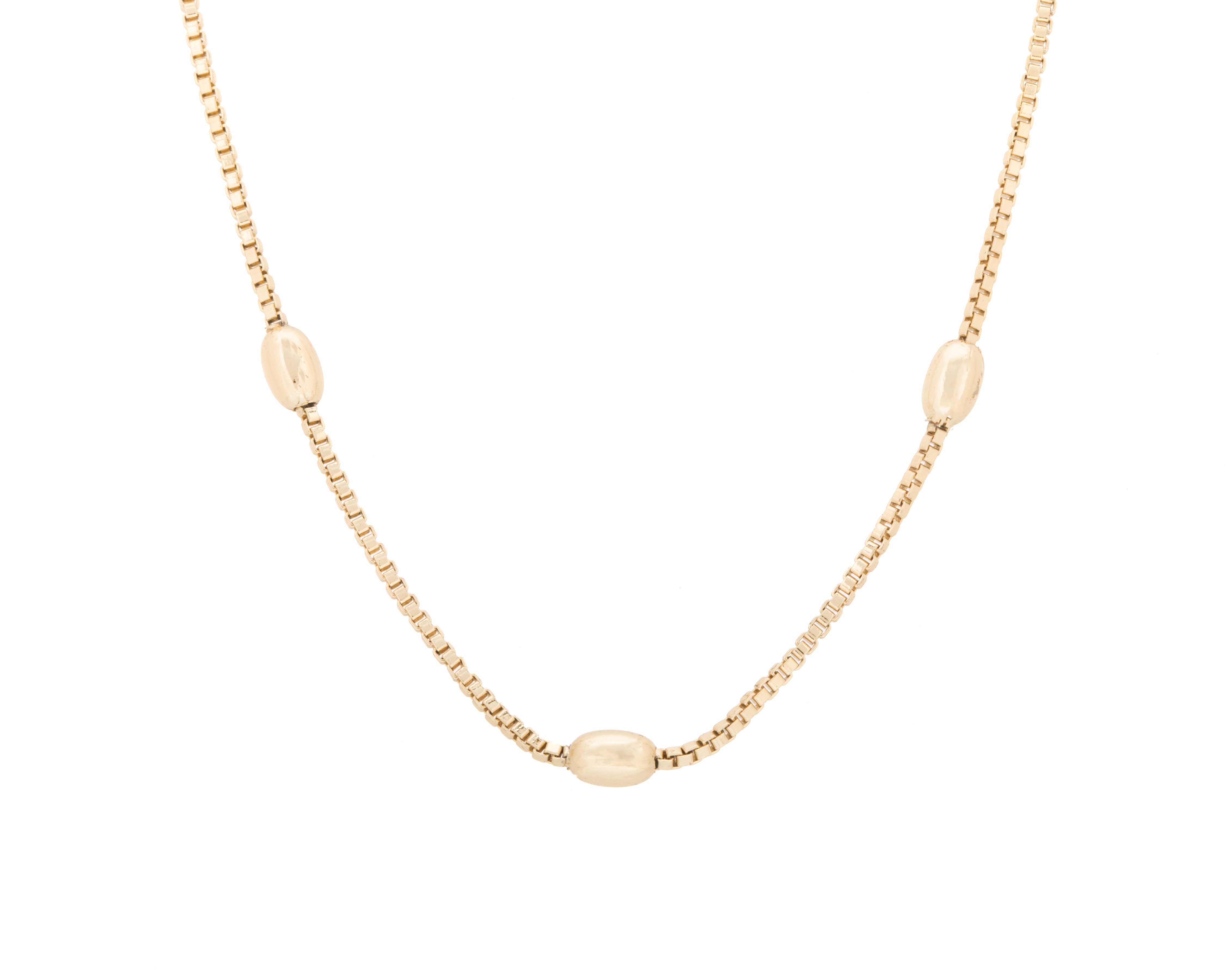 Foto 3 pulgar | Foto 2 | Cadena de Chapa de Oro Tique