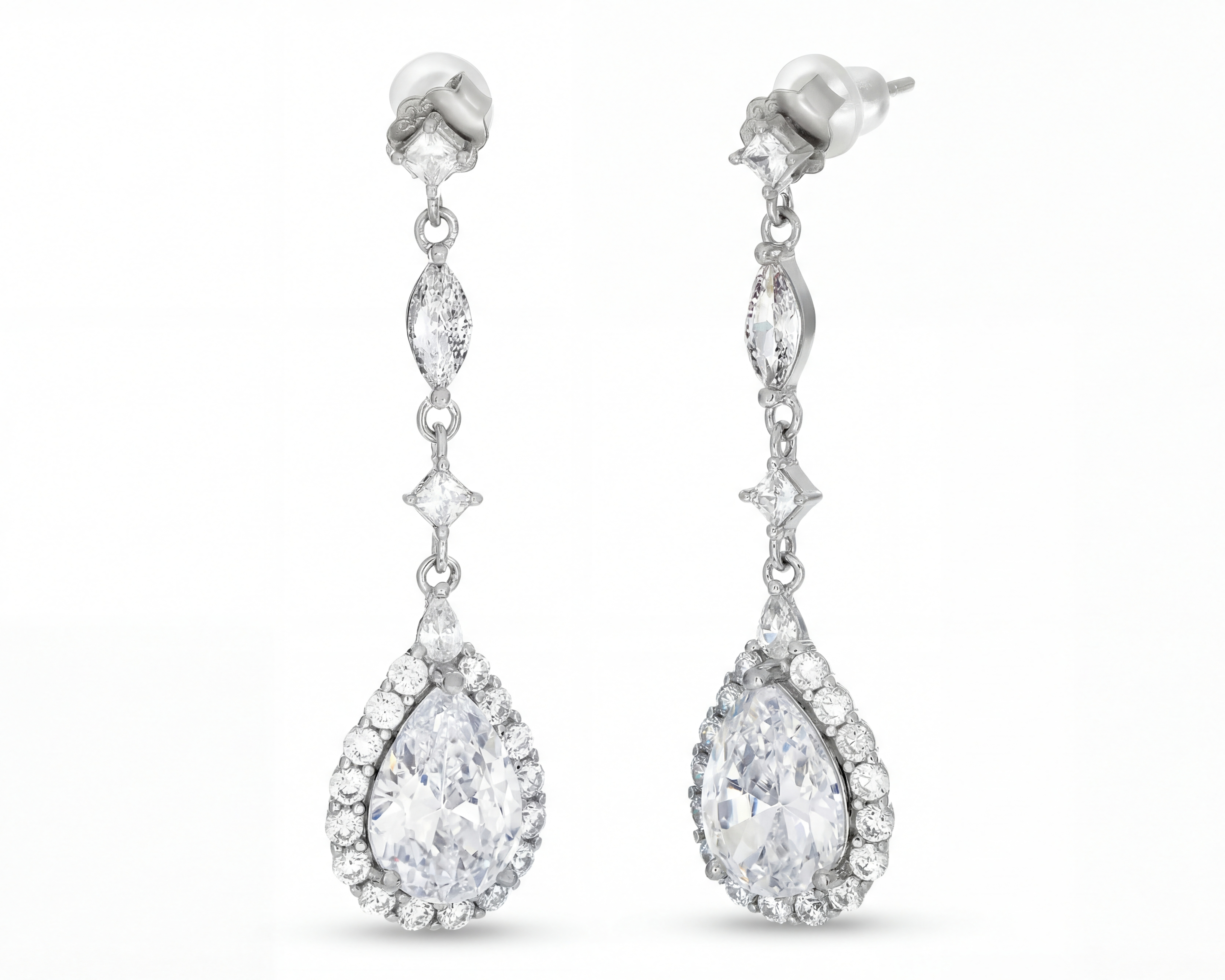 Aretes de Plata Sahara