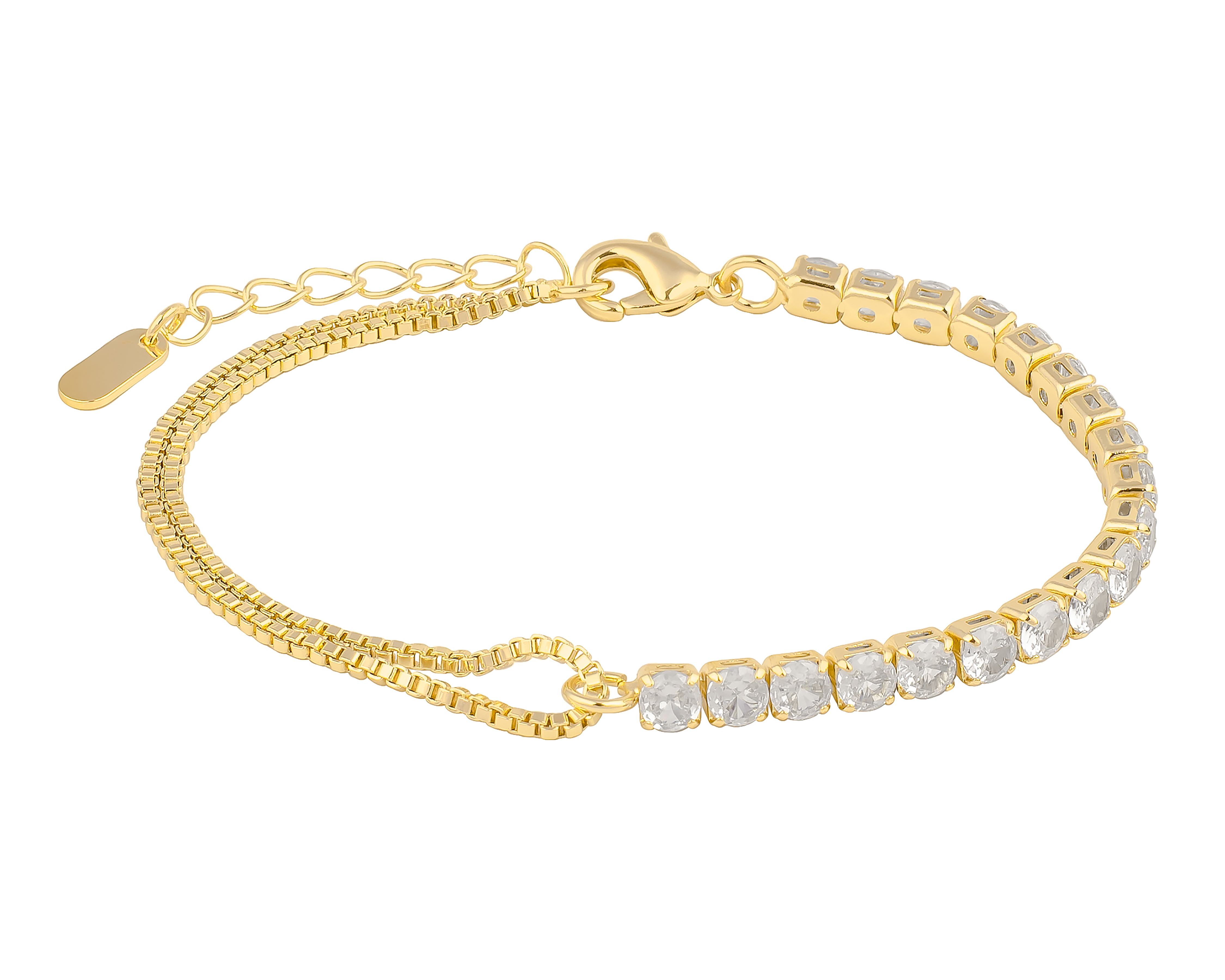 Foto 1 | Foto 1 | Pulsera de Chapa de Oro 18K Plafer