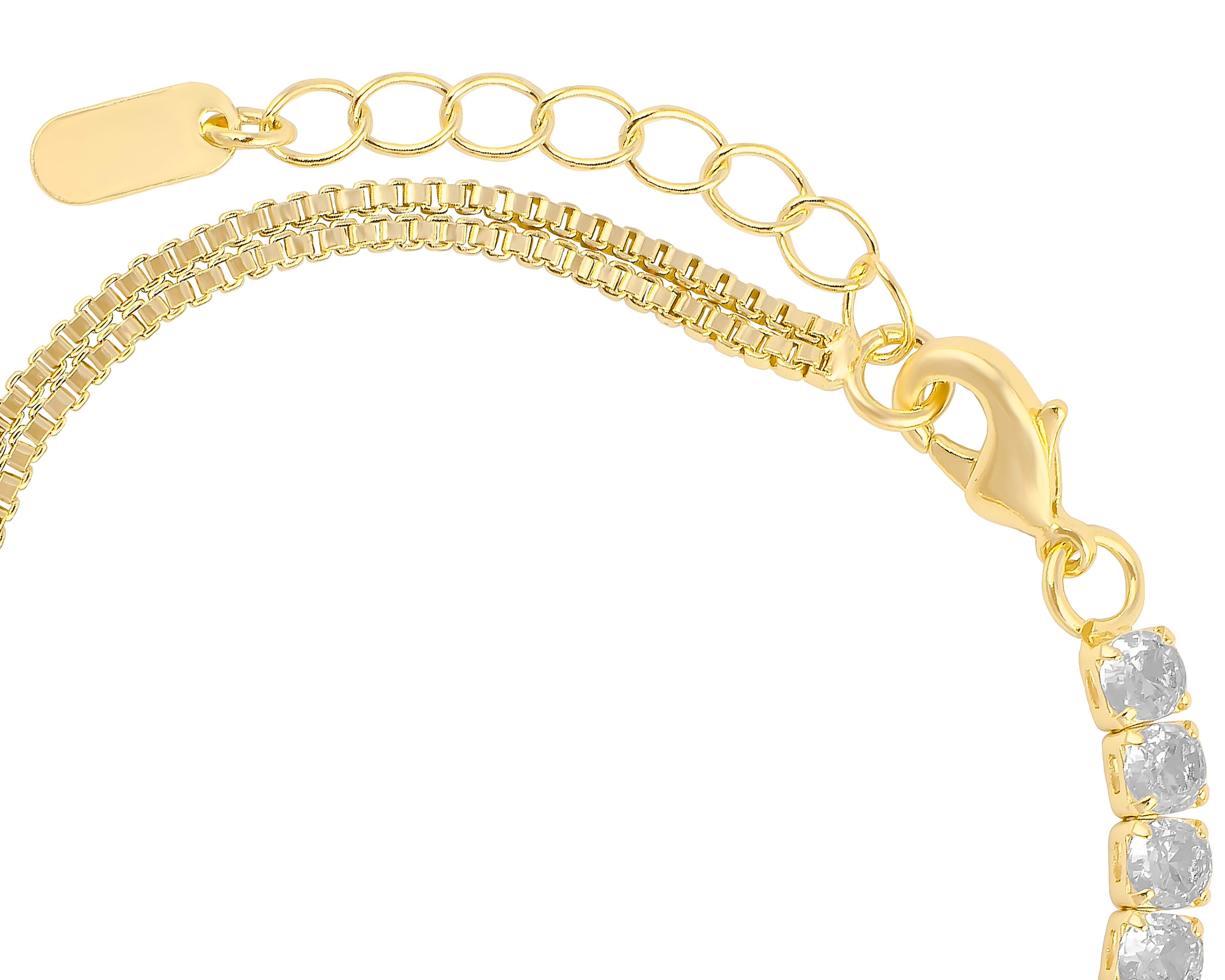 Foto 4 pulgar | Foto 3 | Pulsera de Chapa de Oro 18K Plafer