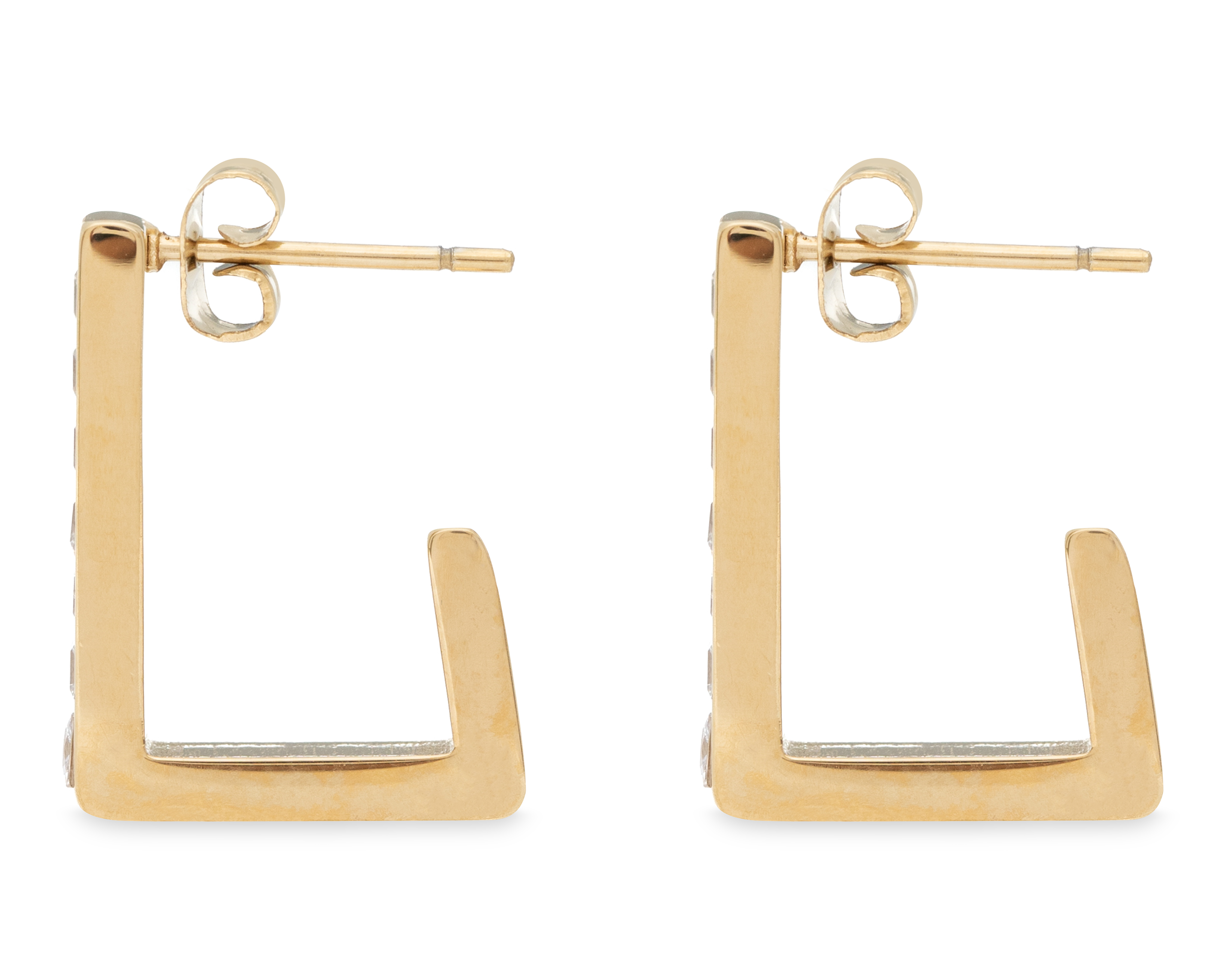 Foto 2 | Foto 2 | Aretes de Acero Inoxidable Jennifer Lopez