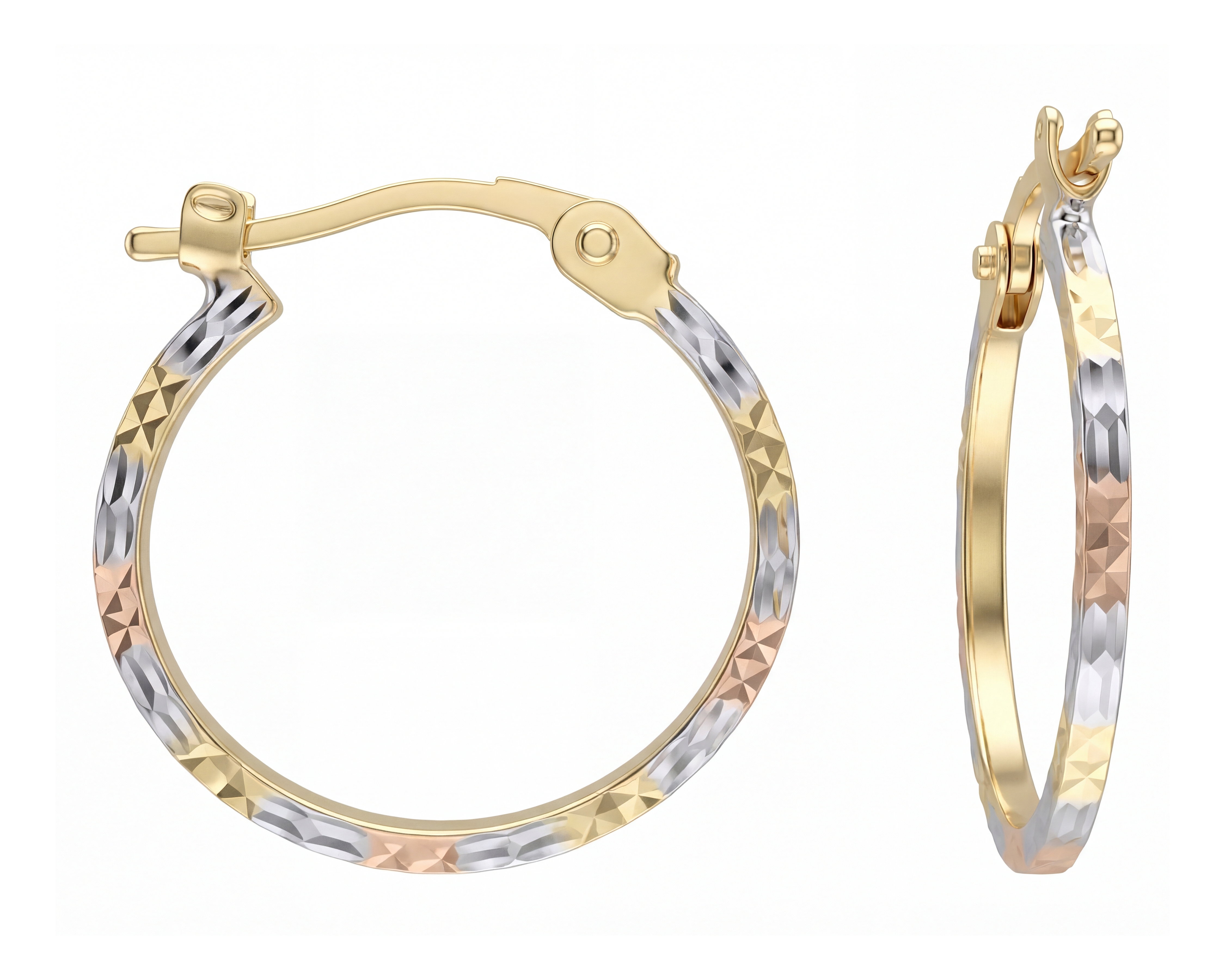 Arracadas de Oro 10K Vieri