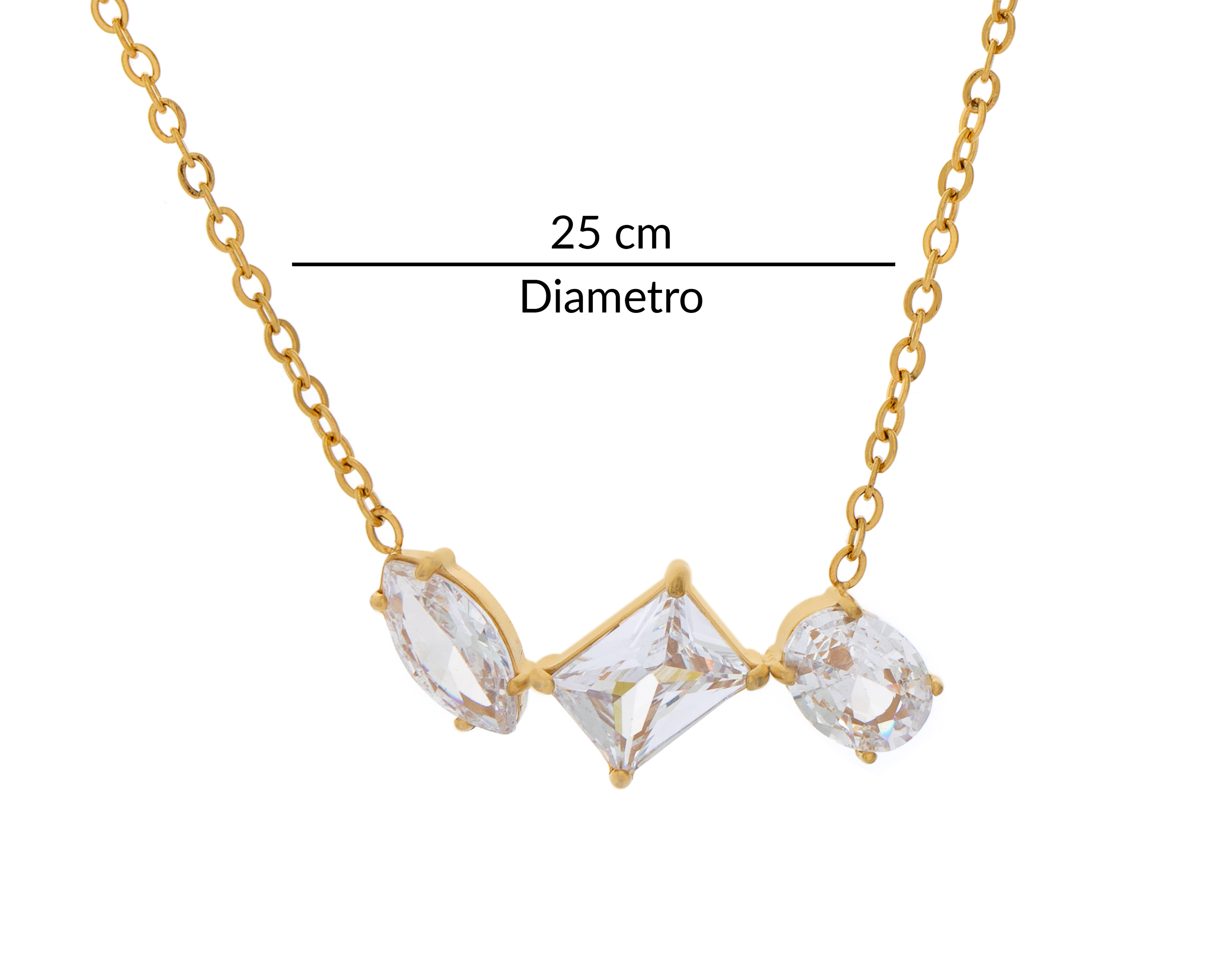 Foto 7 pulgar | Foto 6 | Collar de Acero Inoxidable Jennifer Lopez