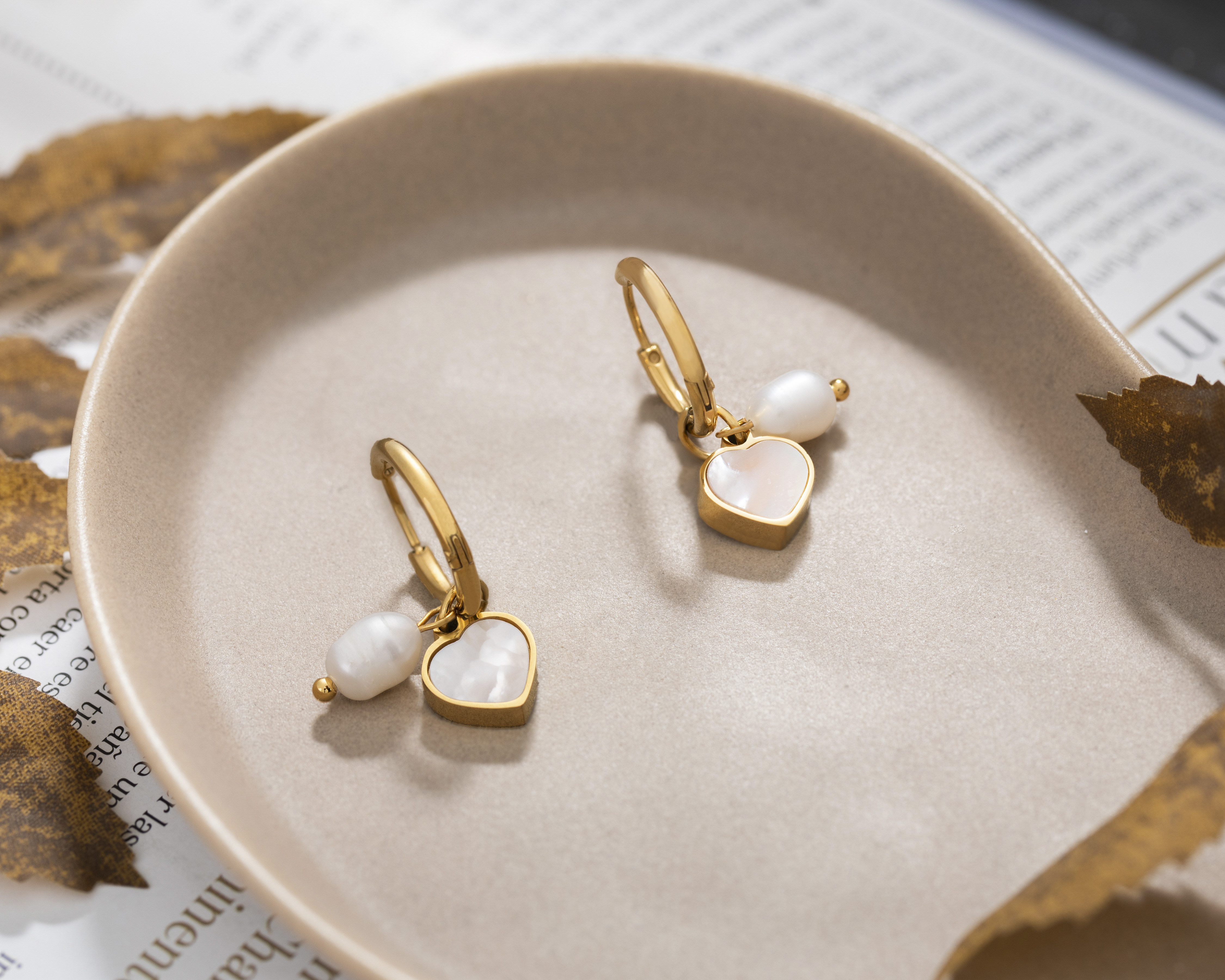 Foto 4 | Foto 4 | Arracadas Corazón de Acero Inoxidable Thinner