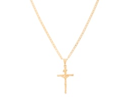 Collar de Chapa de Oro 14K Best Silver