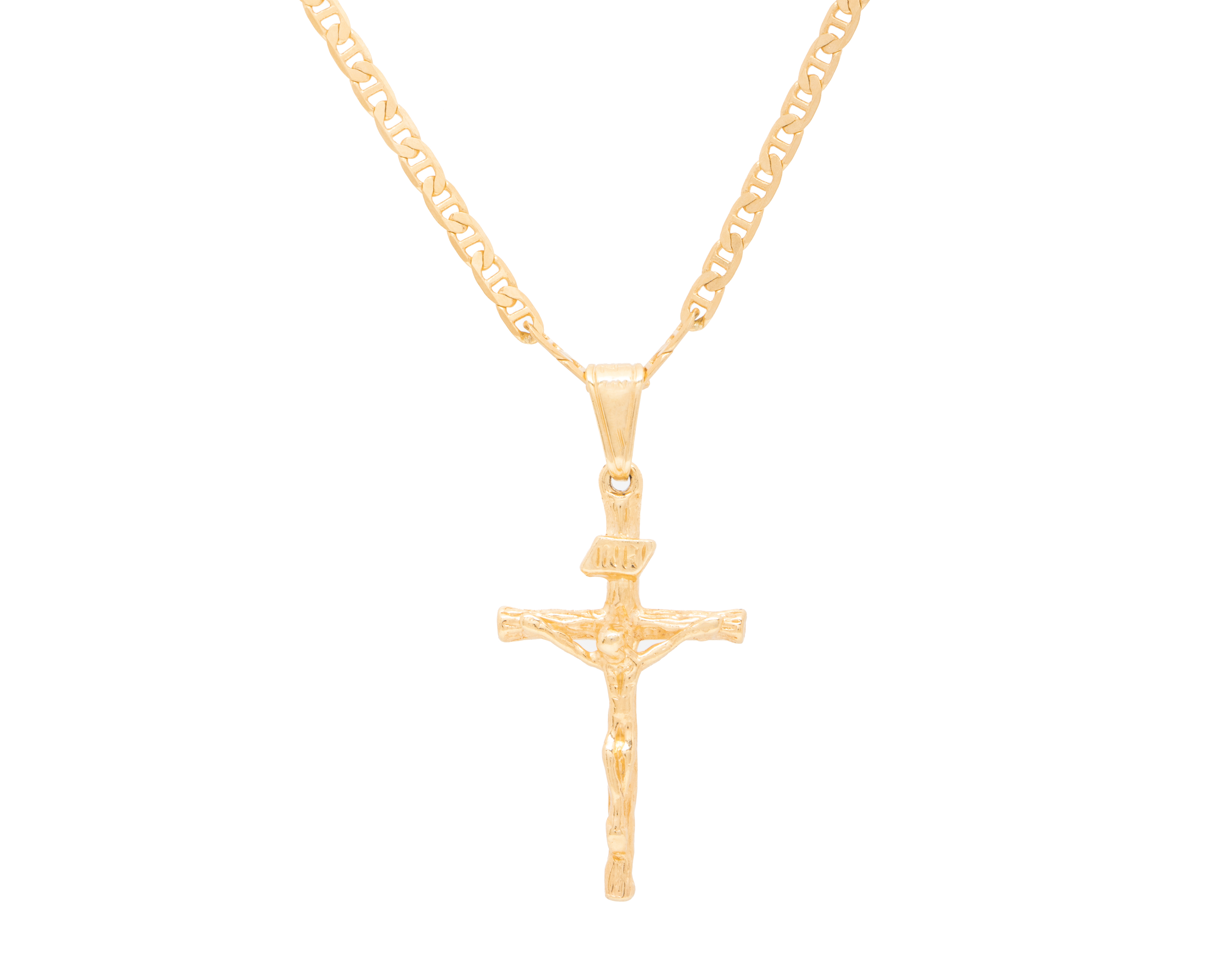 Foto 3 pulgar | Foto 2 | Collar de Chapa de Oro 14K Best Silver