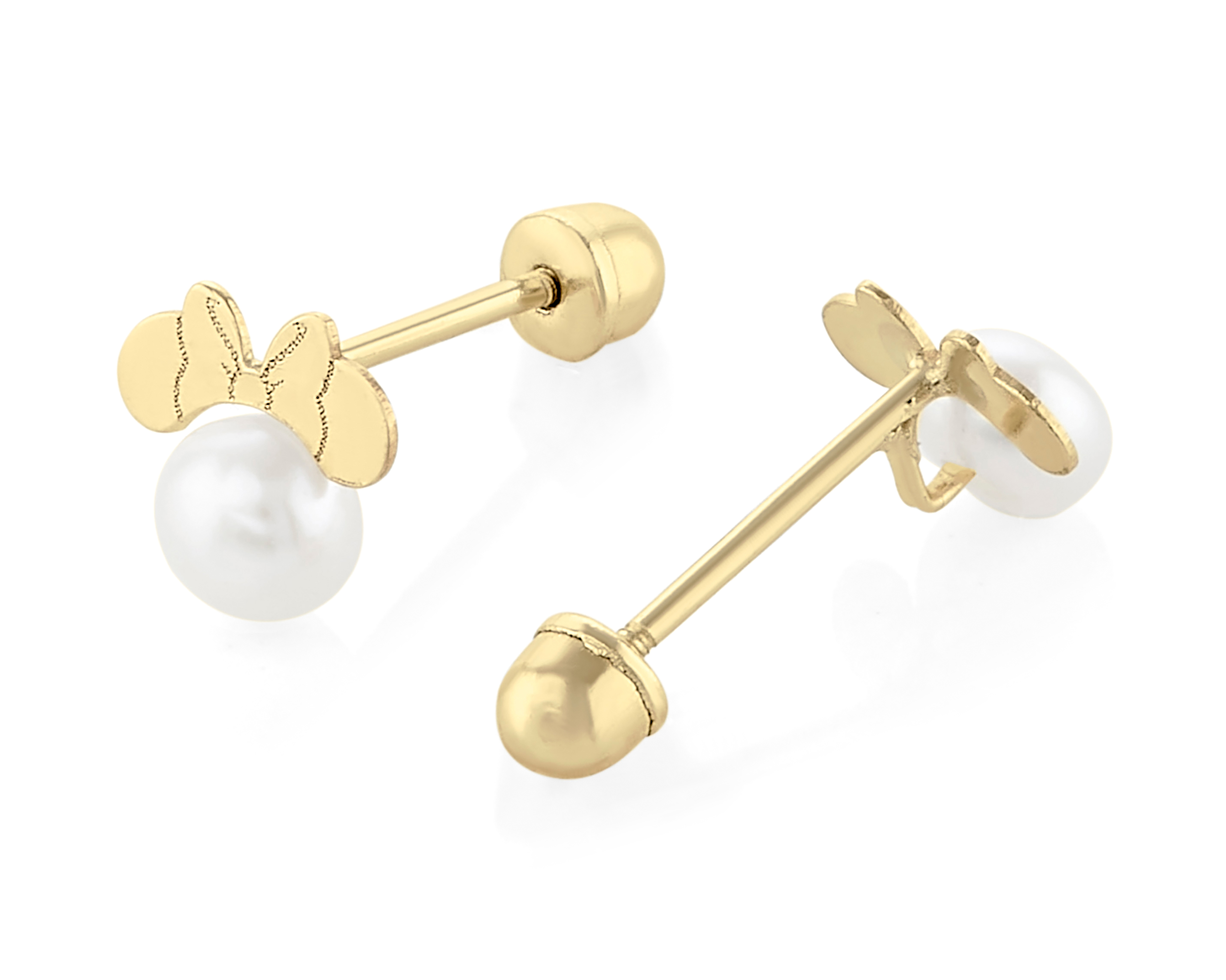 Foto 3 pulgar | Foto 2 | Broqueles de Oro 10K Disney