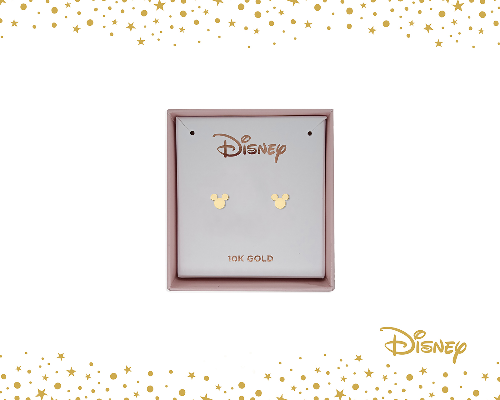 Foto 5 pulgar | Foto 4 | Broqueles de Oro 10K Disney