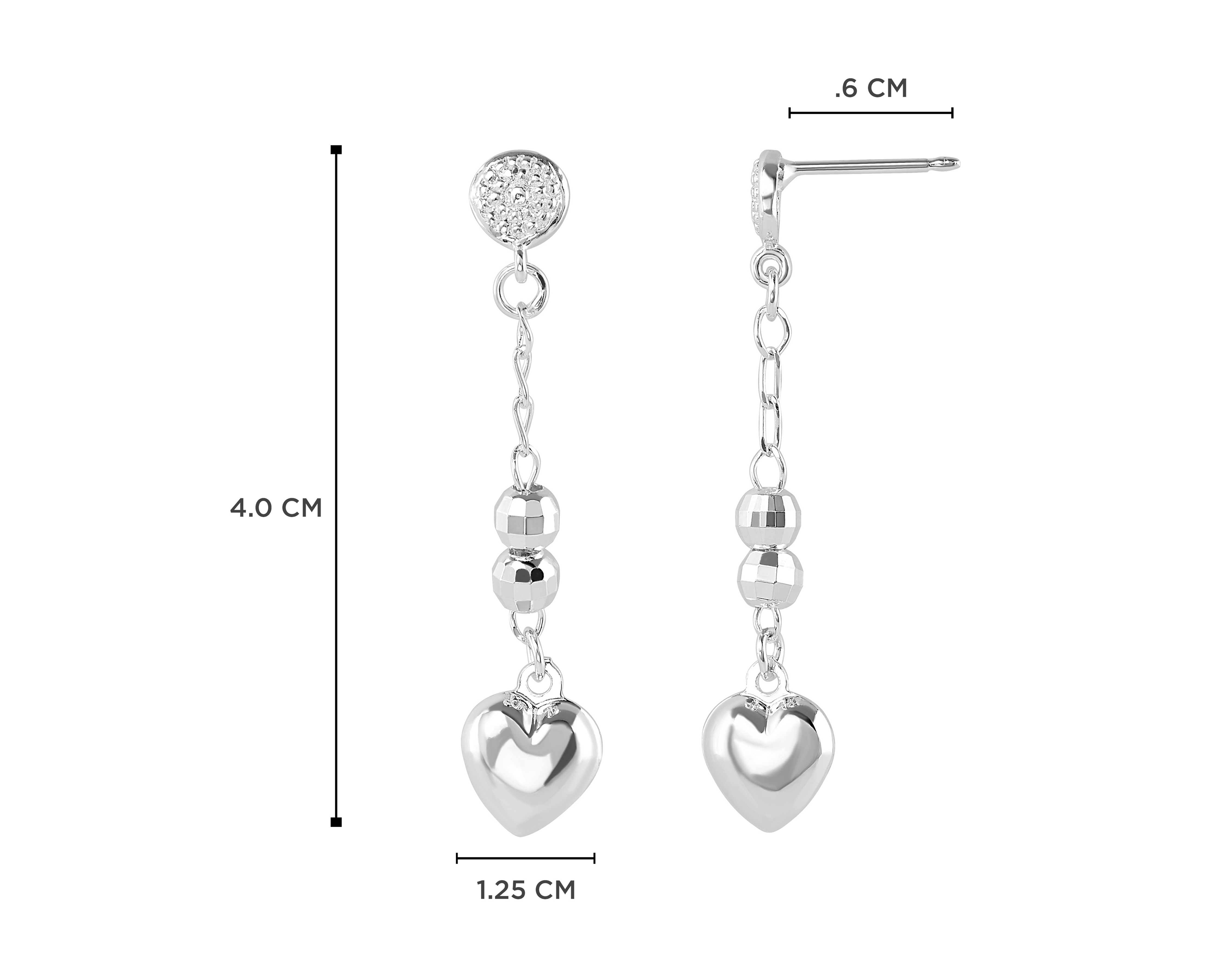 Foto 4 pulgar | Foto 3 | Aretes de Plata Sahara
