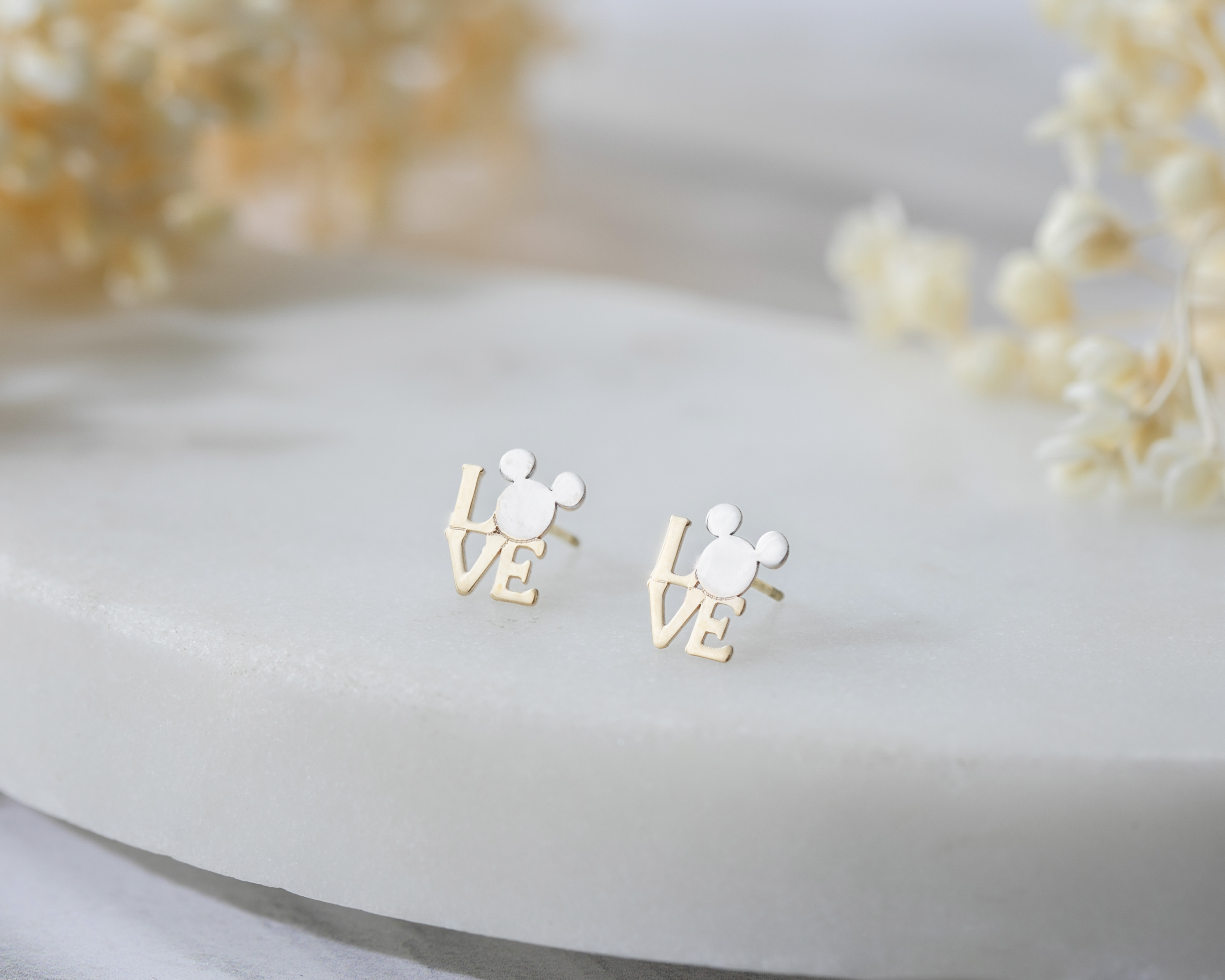 Foto 4 | Foto 4 | Broqueles de Oro 10K Disney