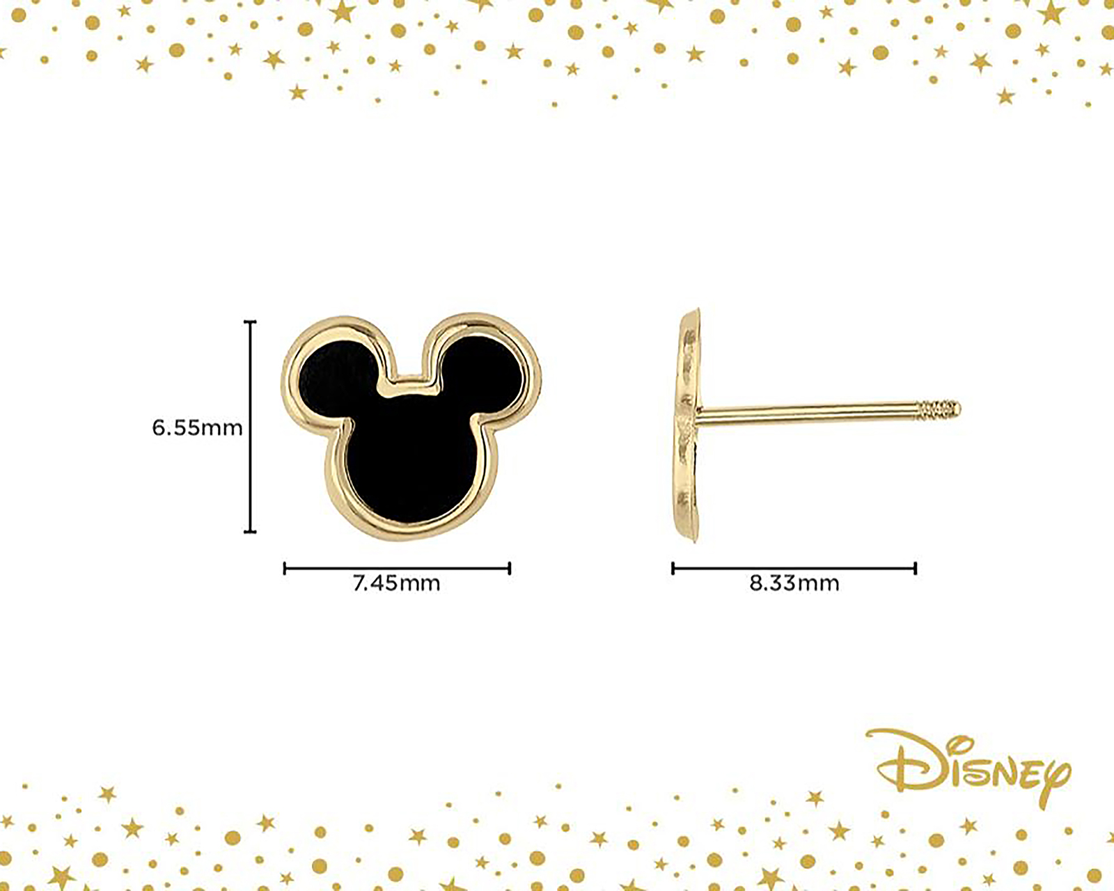 Foto 4 pulgar | Foto 3 | Broqueles de Oro 10K Disney