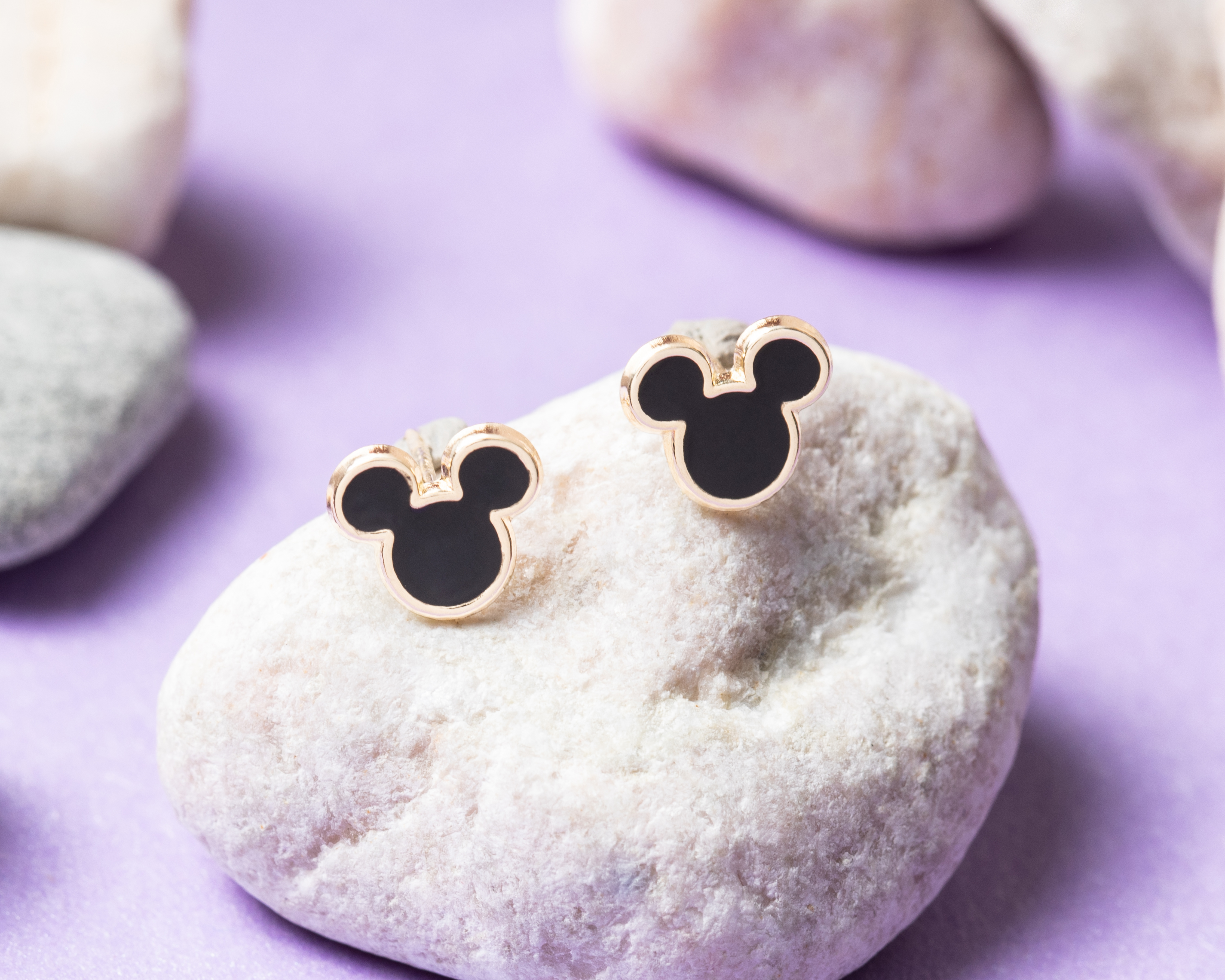 Foto 5 | Foto 5 | Broqueles de Oro 10K Disney