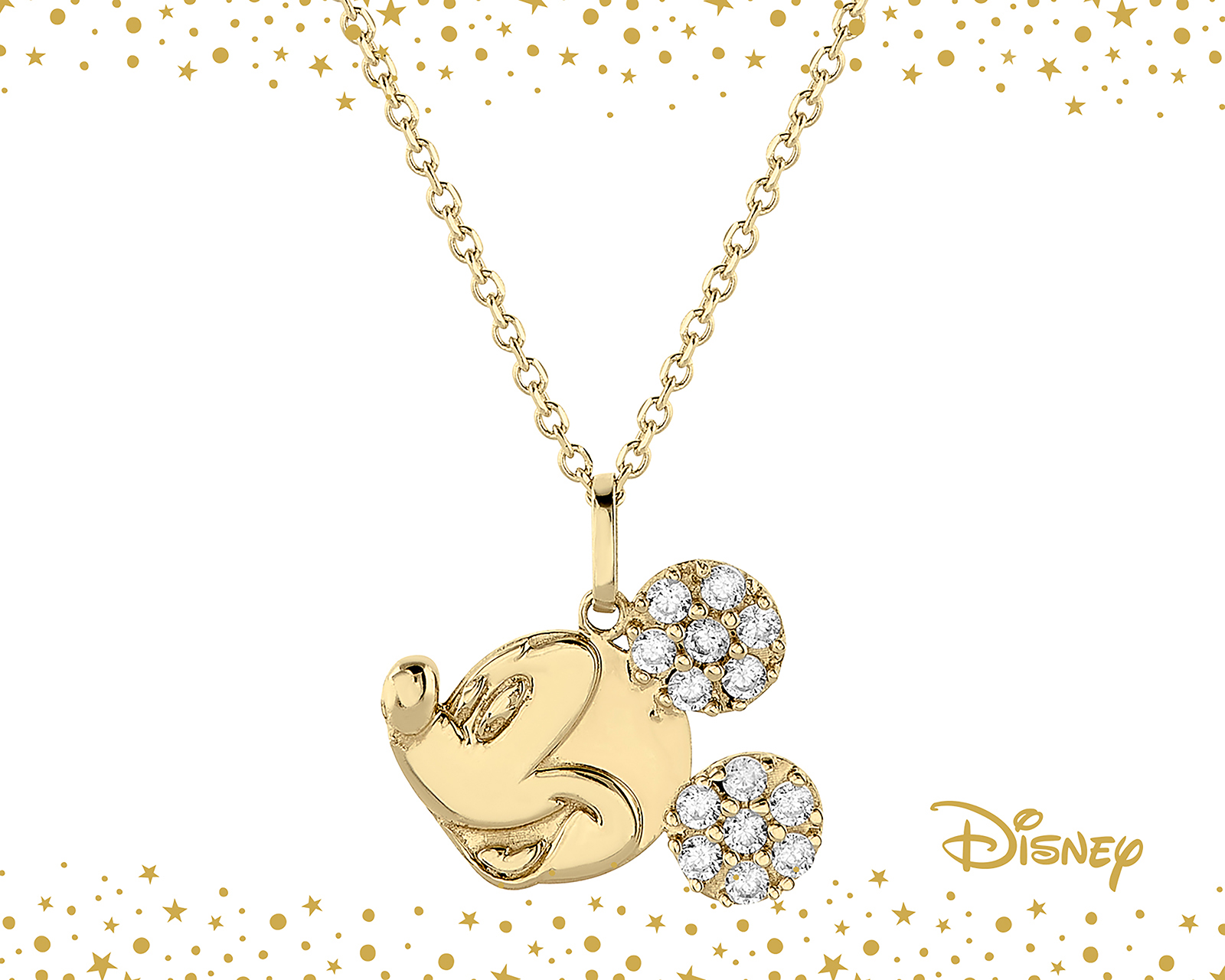 Foto 3 pulgar | Foto 2 | Collar de Oro 10K Disney