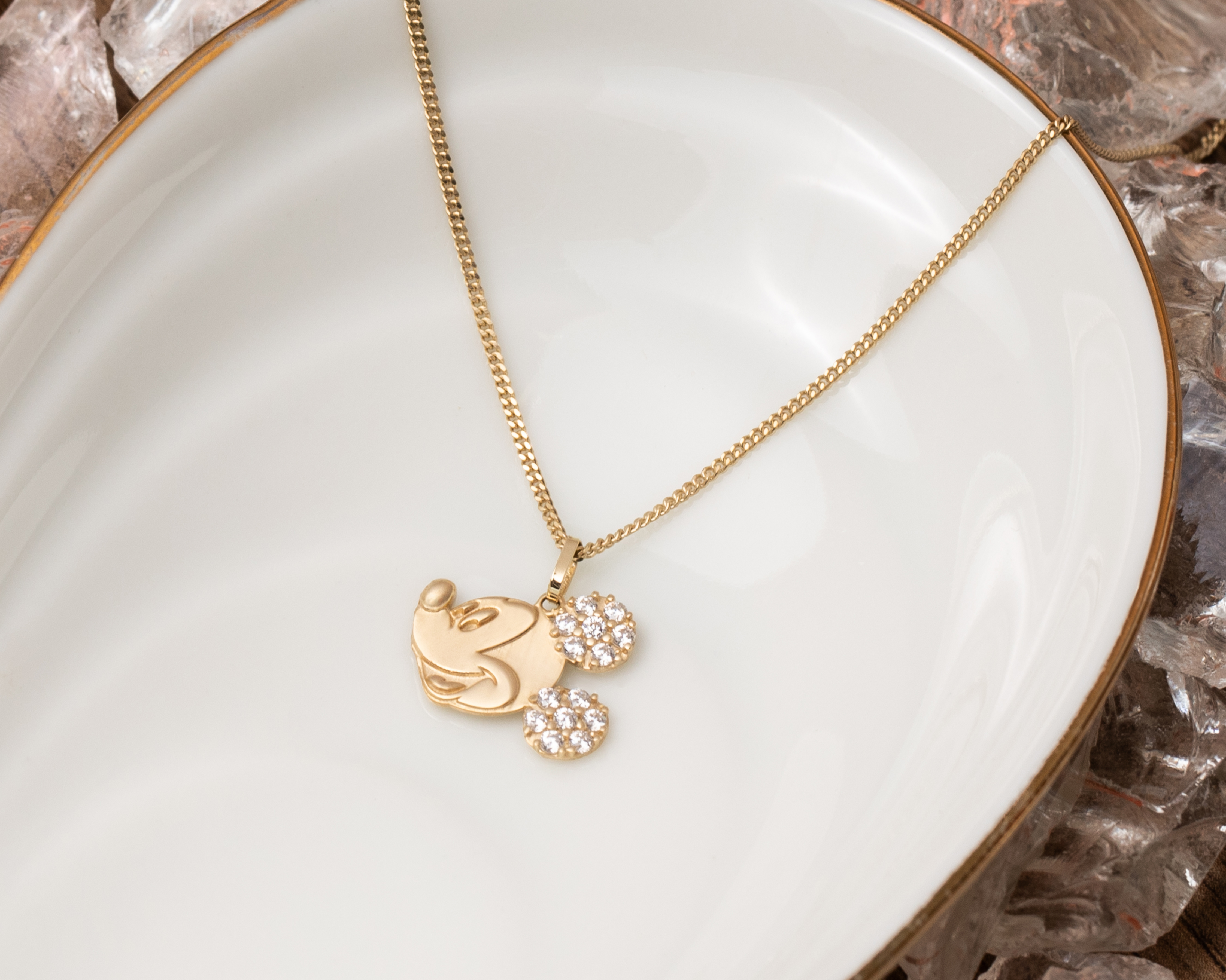 Foto 6 | Foto 6 | Collar de Oro 10K Disney