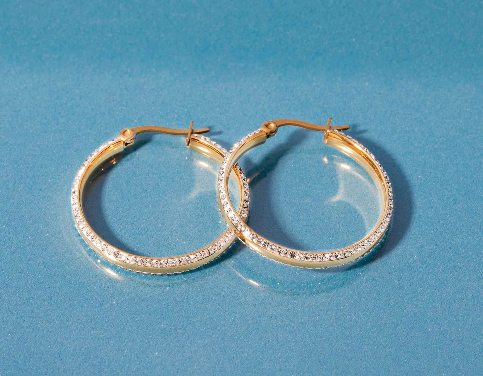 Foto 5 | Foto 5 | Aretes de Acero Inoxidable Jennifer Lopez