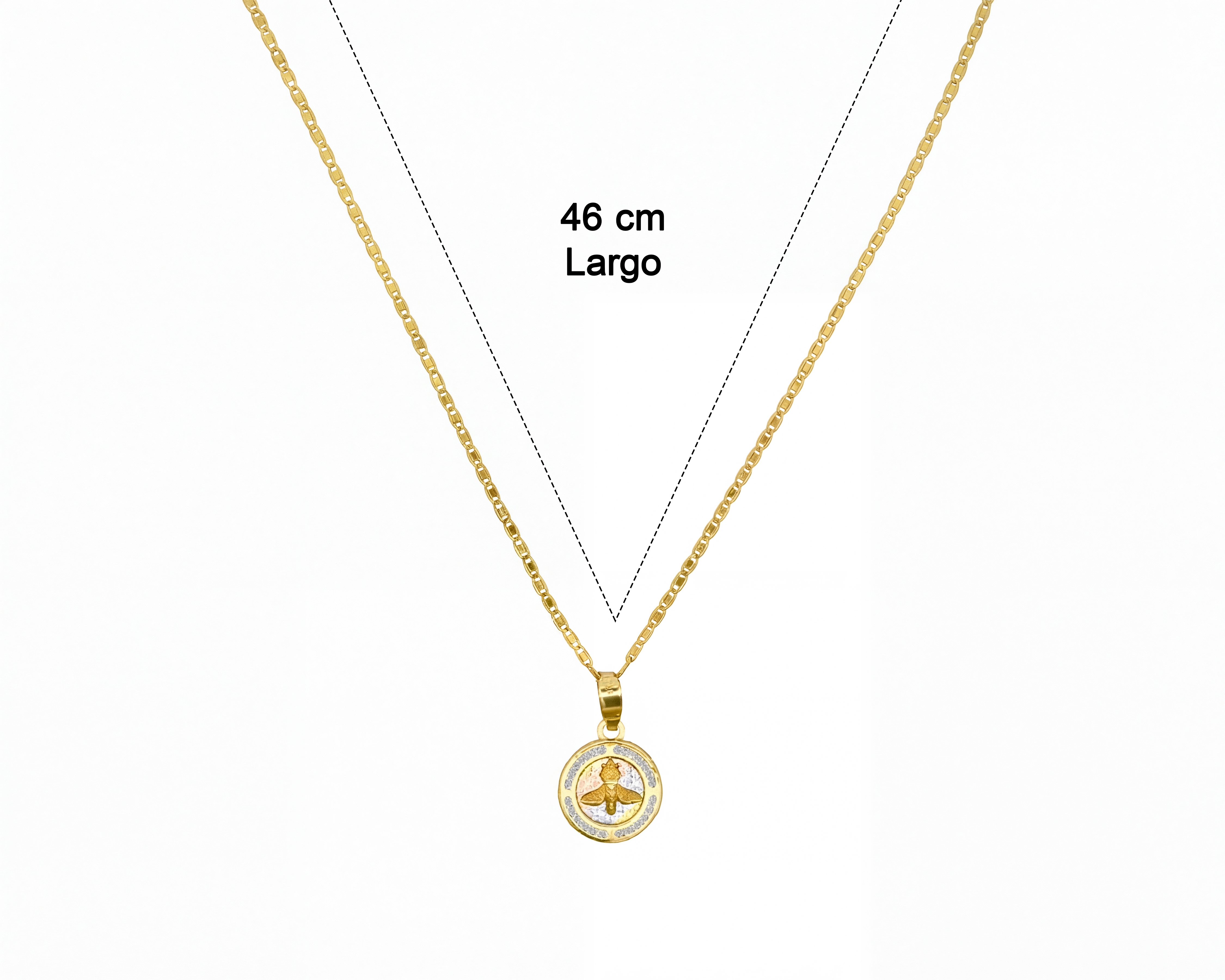 Foto 7 | Foto 7 | Collar de Oro 10K Baby Colors