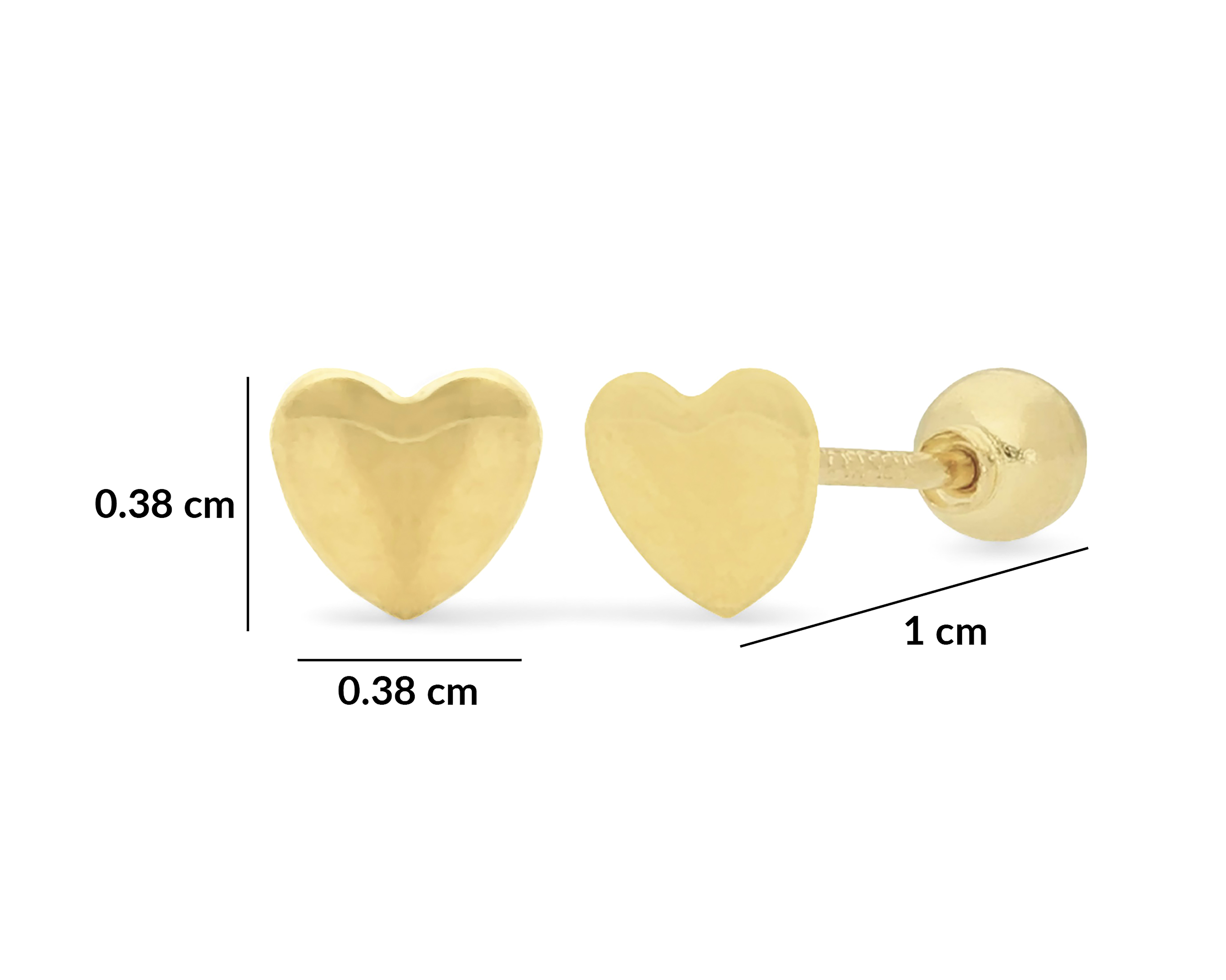 Foto 5 | Foto 5 | Broqueles de Oro 14K Baby Colors