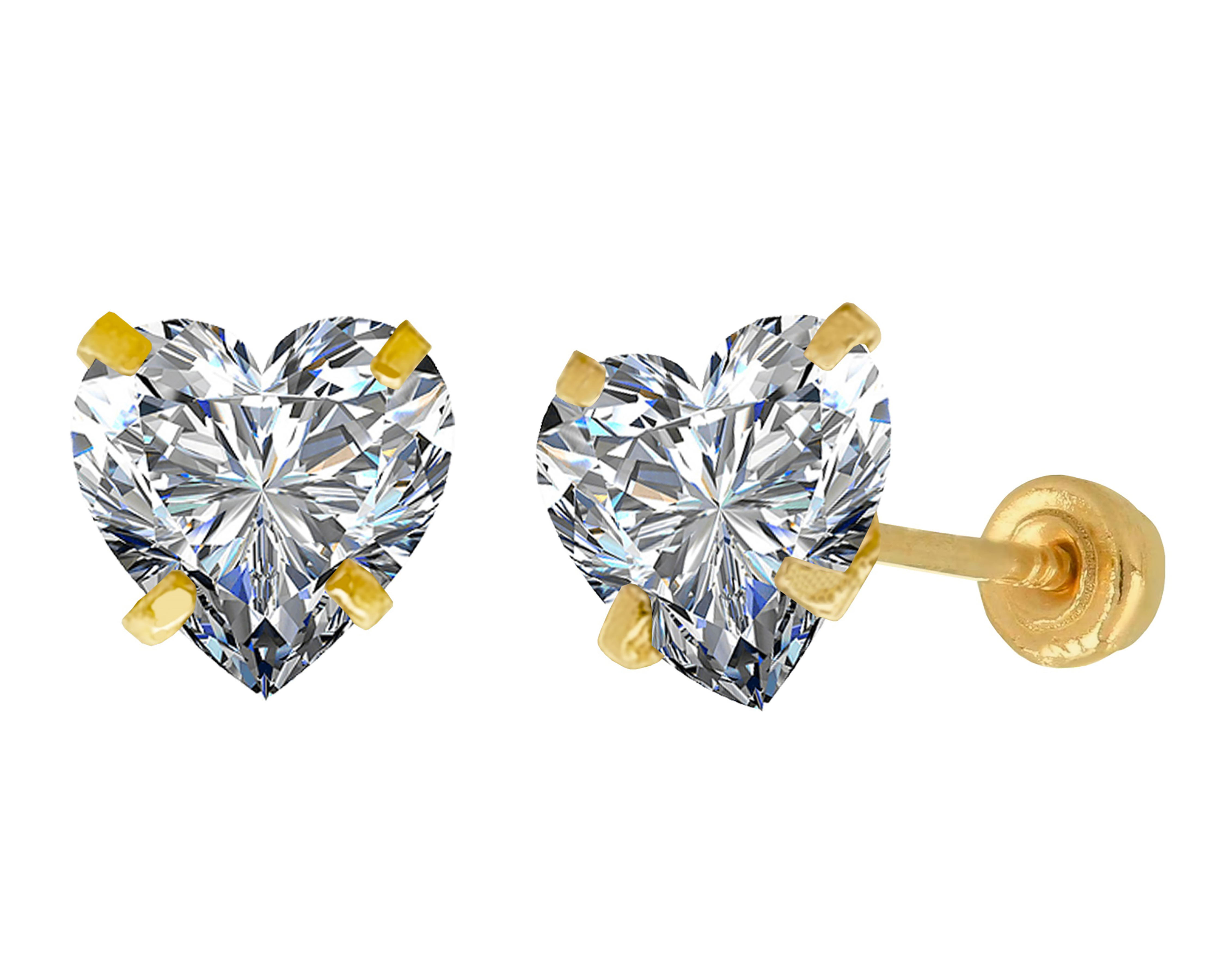 Foto 1 | Foto 1 | Broqueles de Oro 14K Sentimientos