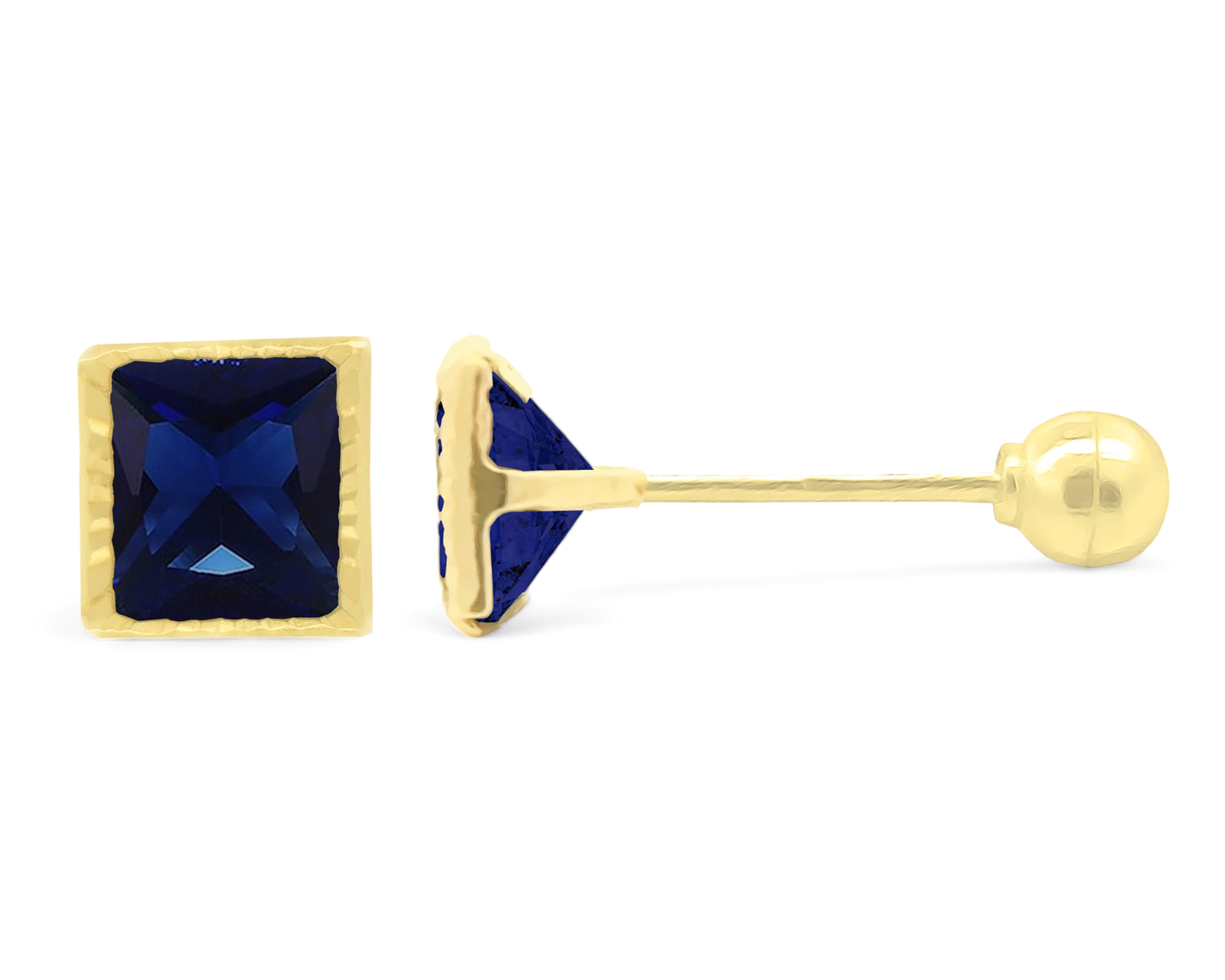 Foto 4 pulgar | Foto 3 | Broqueles de Oro 10K Sentimientos