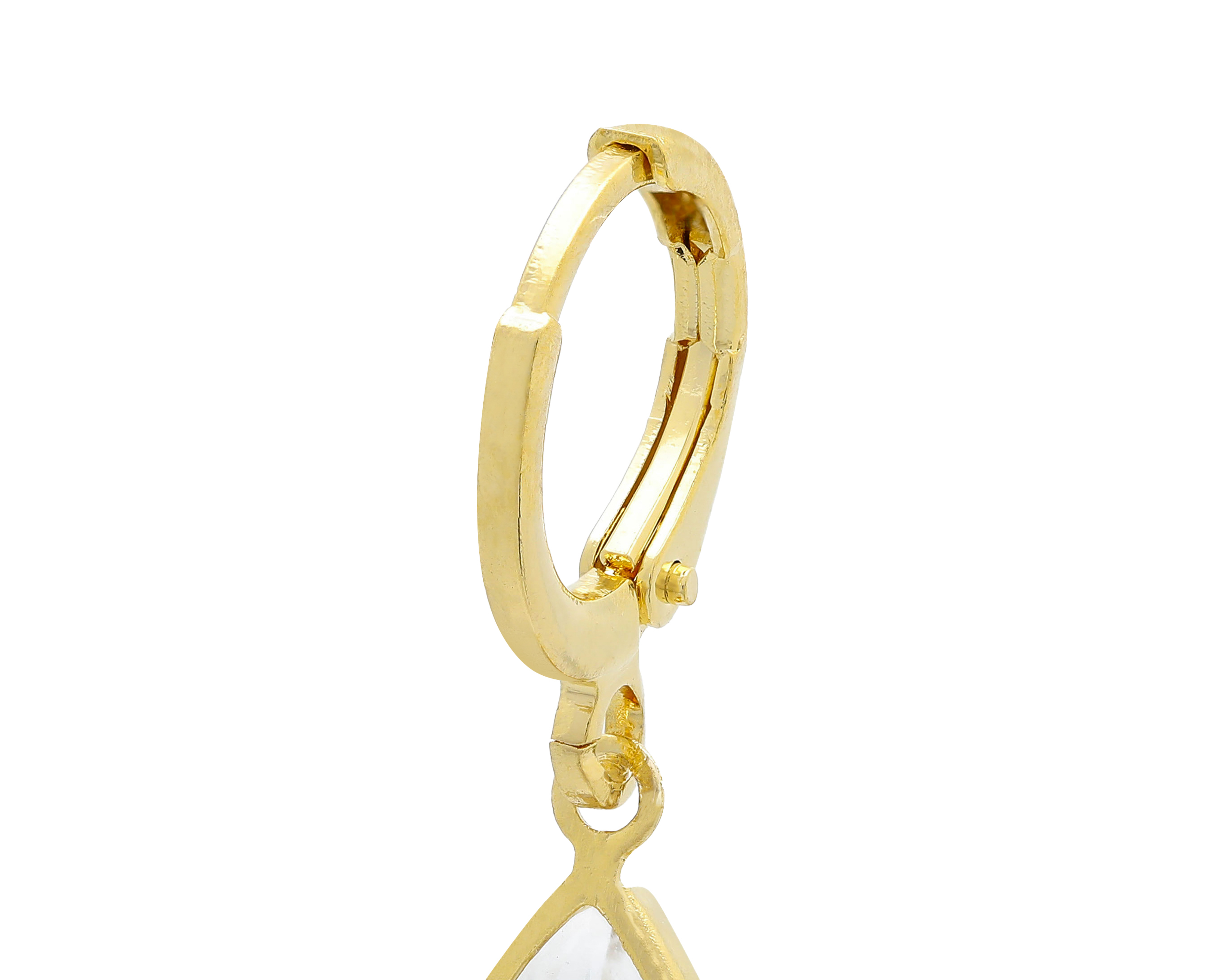 Foto 3 | Foto 3 | Arracadas de Chapa de Oro 18K Girondela